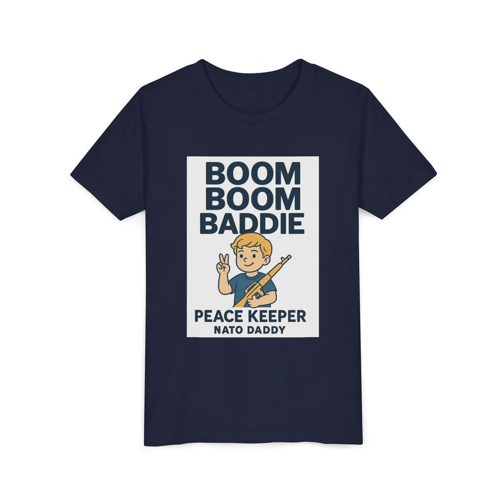 Youth Graphic Tee with Playful Design, Fun T-Shirt for Kids, Gift for Birthdays, Summer Vacations, or Everyday Wear