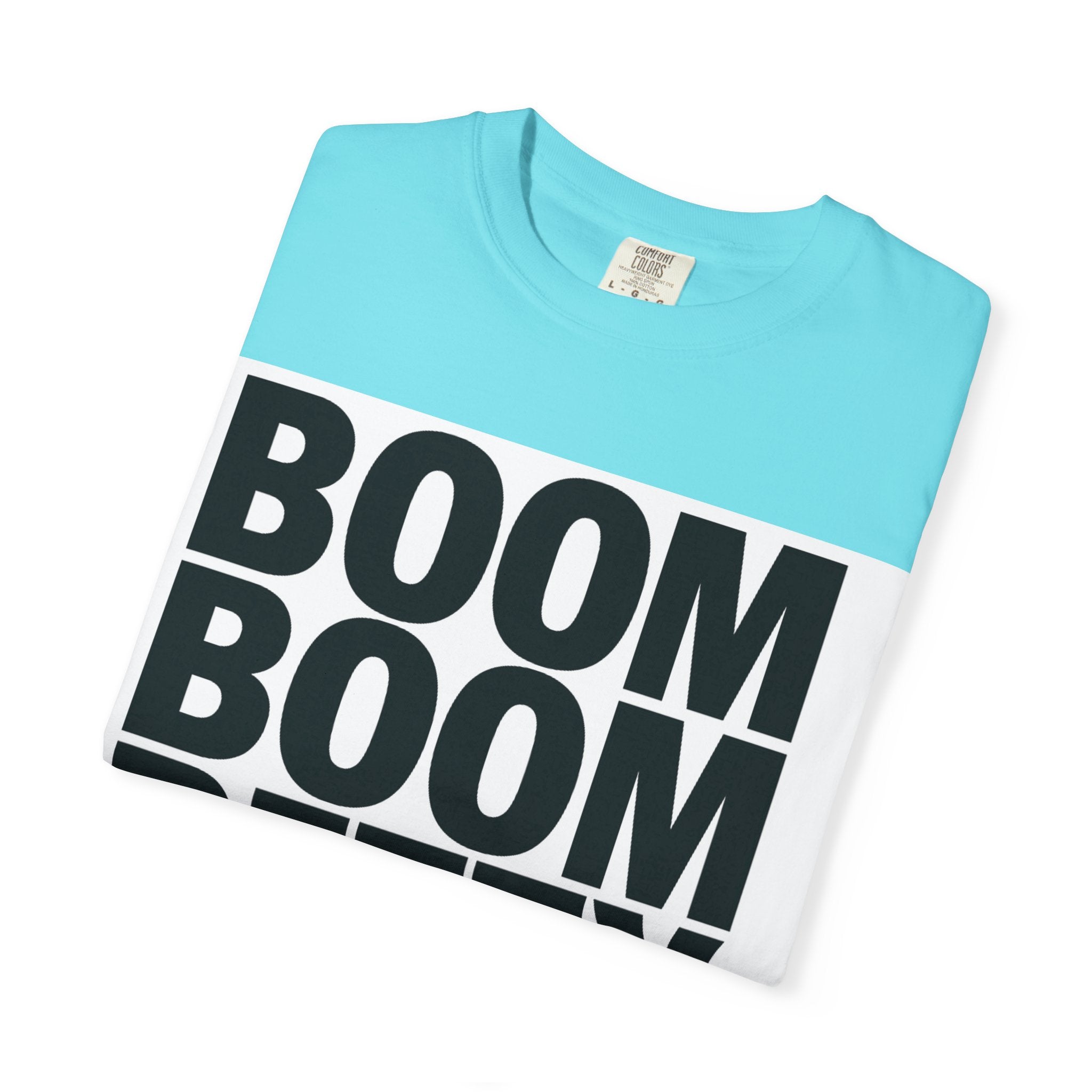 Boom Boom Betty Unisex Garment-Dyed T-shirt, Casual Tee, Cool Graphic Tee, Gift for Her, Trendy Streetwear