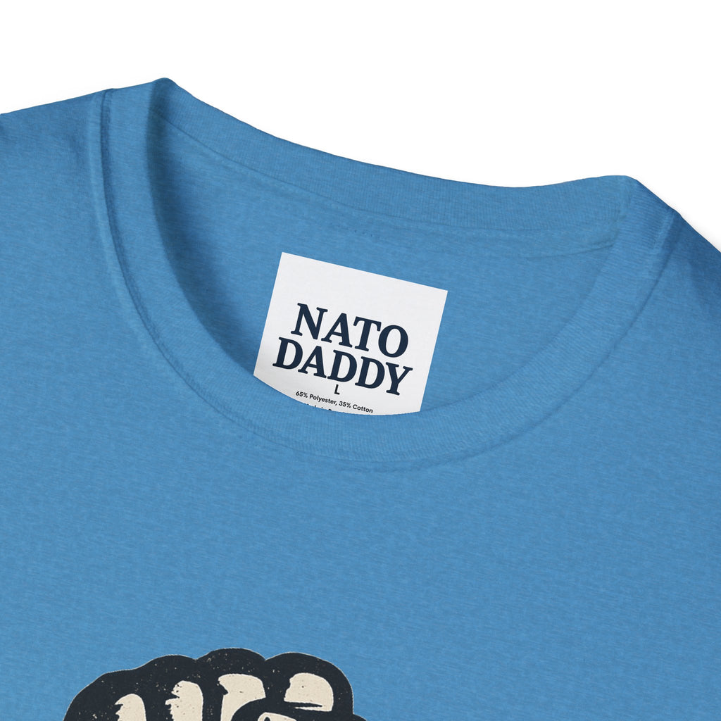 Empowering Unisex Softstyle T-Shirt - Natodaddy Still Standing, Casual Gift for Dads, Father's Day, Motivational Apparel, Unique Graphic Tee