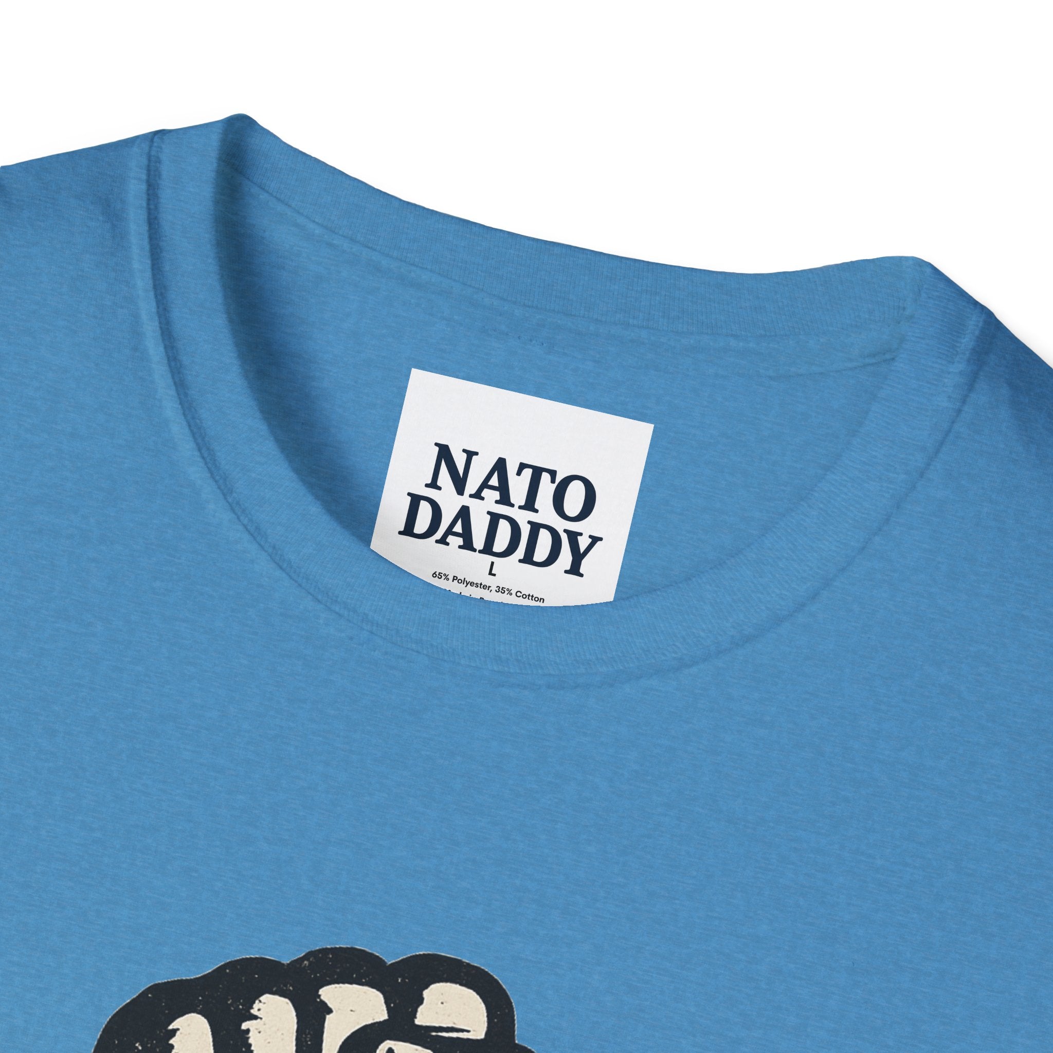 Empowering Unisex Softstyle T-Shirt - Natodaddy Still Standing, Casual Gift for Dads, Father's Day, Motivational Apparel, Unique Graphic Tee