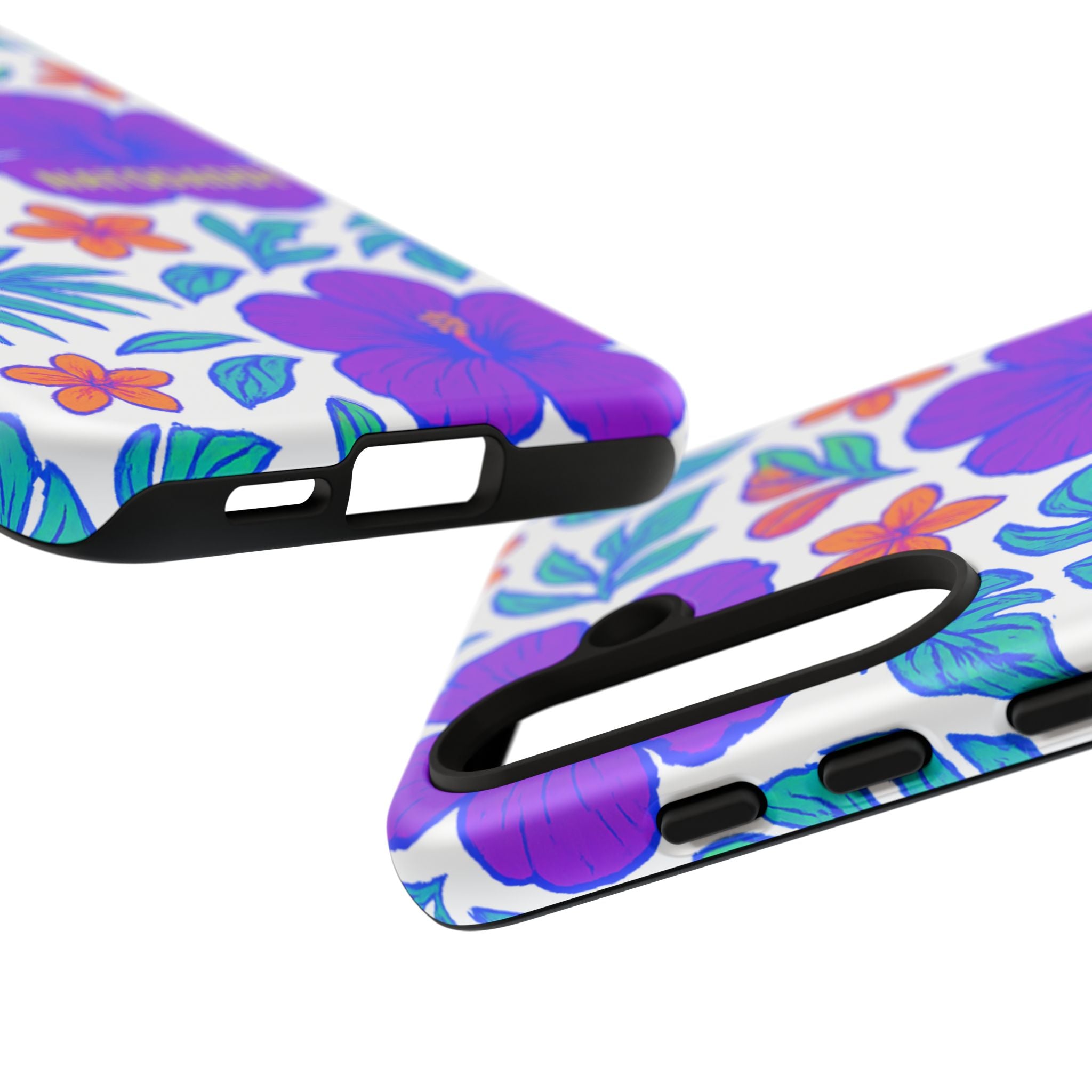 Tropical Phone Case | Tough Cases with Floral Design, Gift for Him/Her, Summer Vibe, Phone Accessory, Cute Design