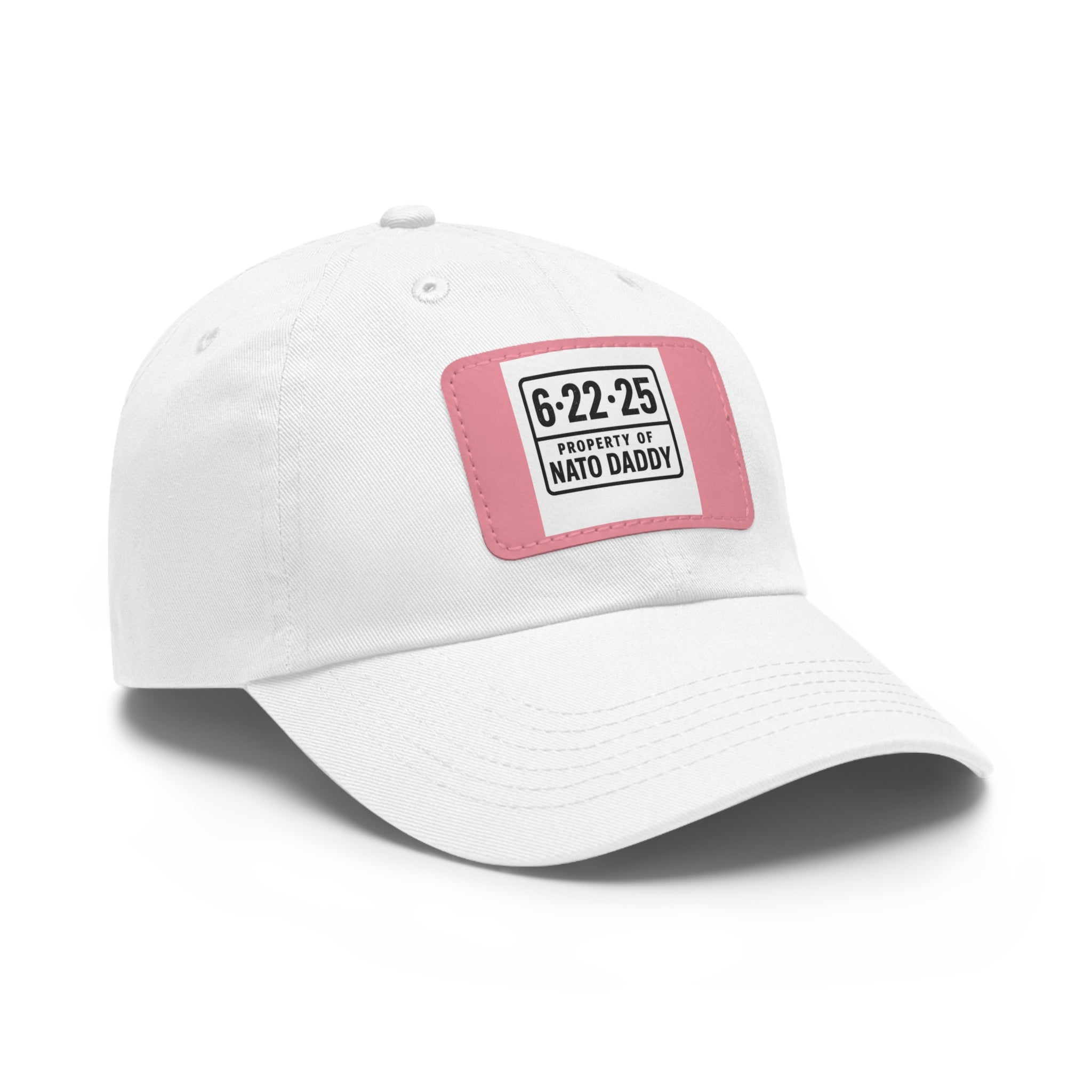 Dad Hat with Leather Patch | Personalized Gift for Dads, Birthday Hat, Outdoor Cap, Father’s Day Gift, Casual Style