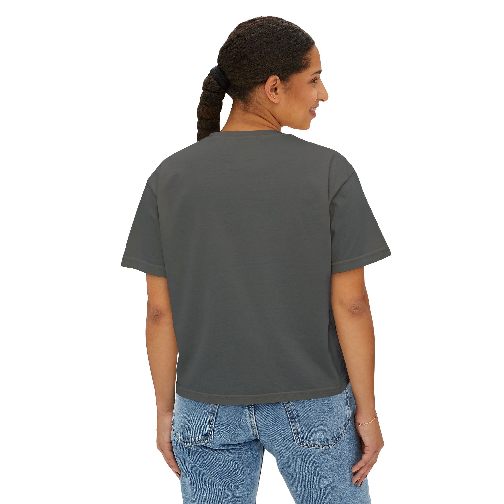 NATO Daddy Women's Boxy Tee | Casual Cotton Top, Gift for Dads, Fun Birthday Shirt, Everyday Wear, Summer Style