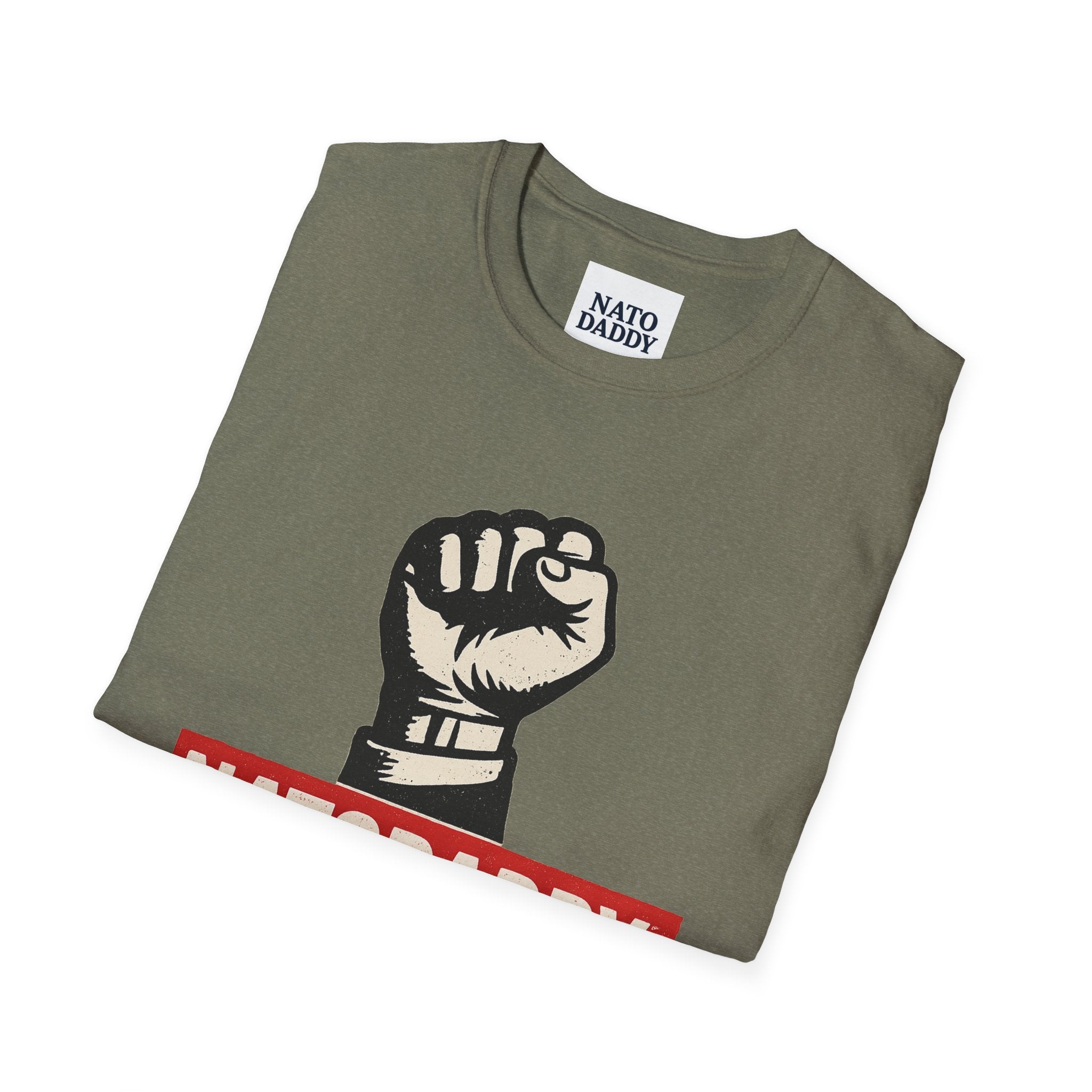 Empowering Unisex Softstyle T-Shirt - Natodaddy Still Standing, Casual Gift for Dads, Father's Day, Motivational Apparel, Unique Graphic Tee