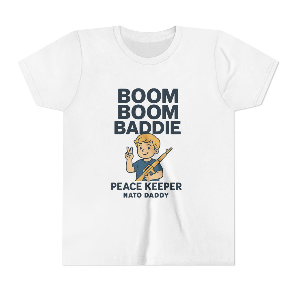 Youth Graphic Tee with Playful Design, Fun T-Shirt for Kids, Gift for Birthdays, Summer Vacations, or Everyday Wear