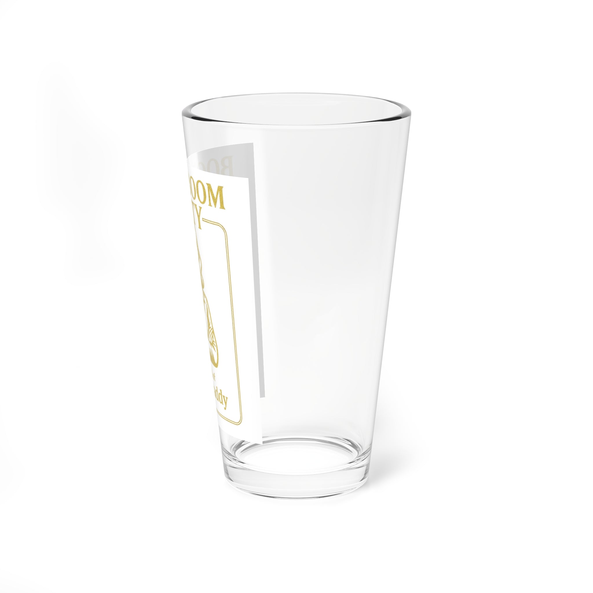 Boom Boom Betty Mixing Glass - 16oz, Cocktail Glass, Personalized Drinkware, Barware Gift, Retro Style