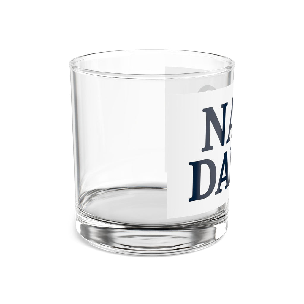 Personalized Rocks Glass, 10oz - Perfect Gift for Dad, Father's Day, Birthday, Home Bar, Man Cave, Whisky Lover