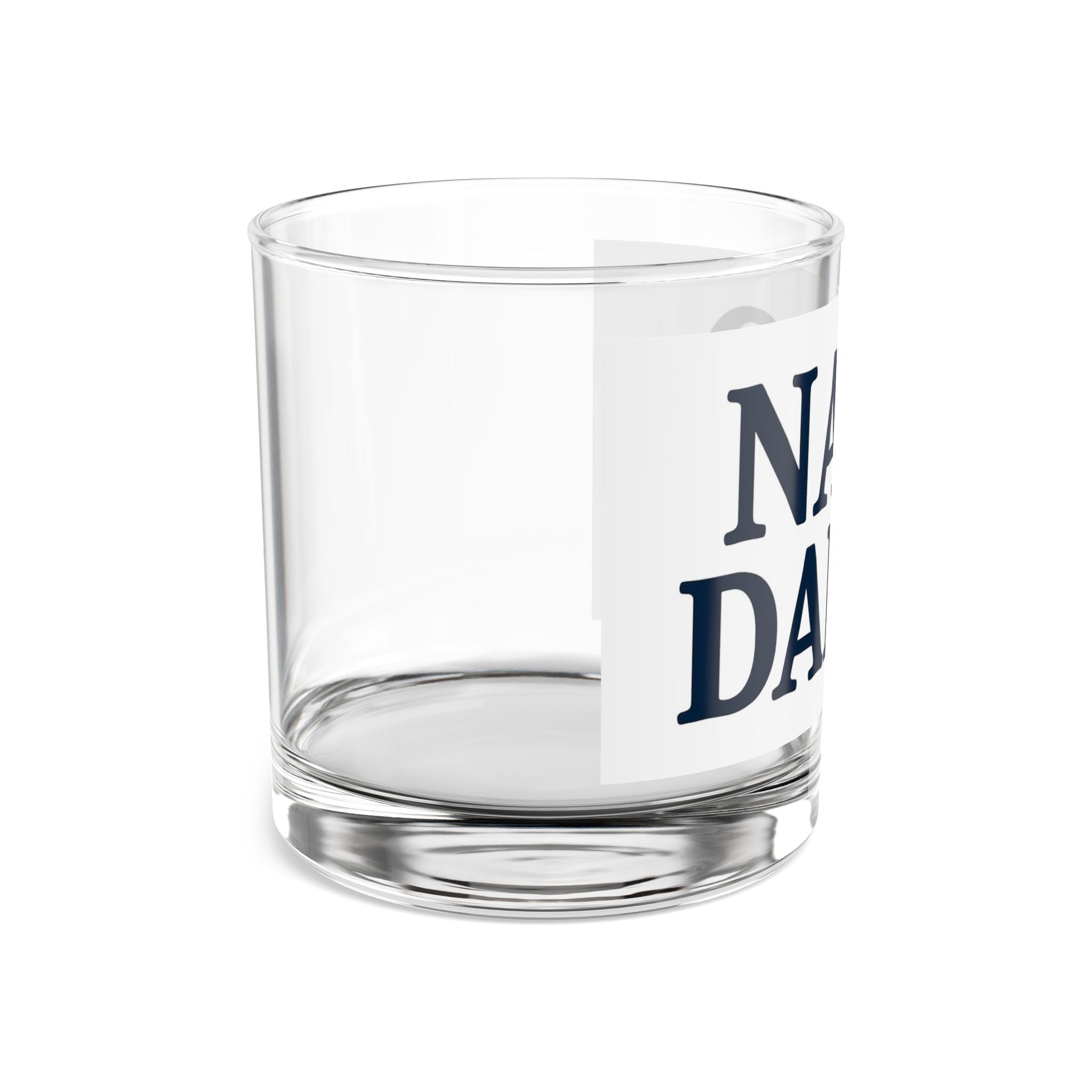 Personalized Rocks Glass, 10oz - Perfect Gift for Dad, Father's Day, Birthday, Home Bar, Man Cave, Whisky Lover