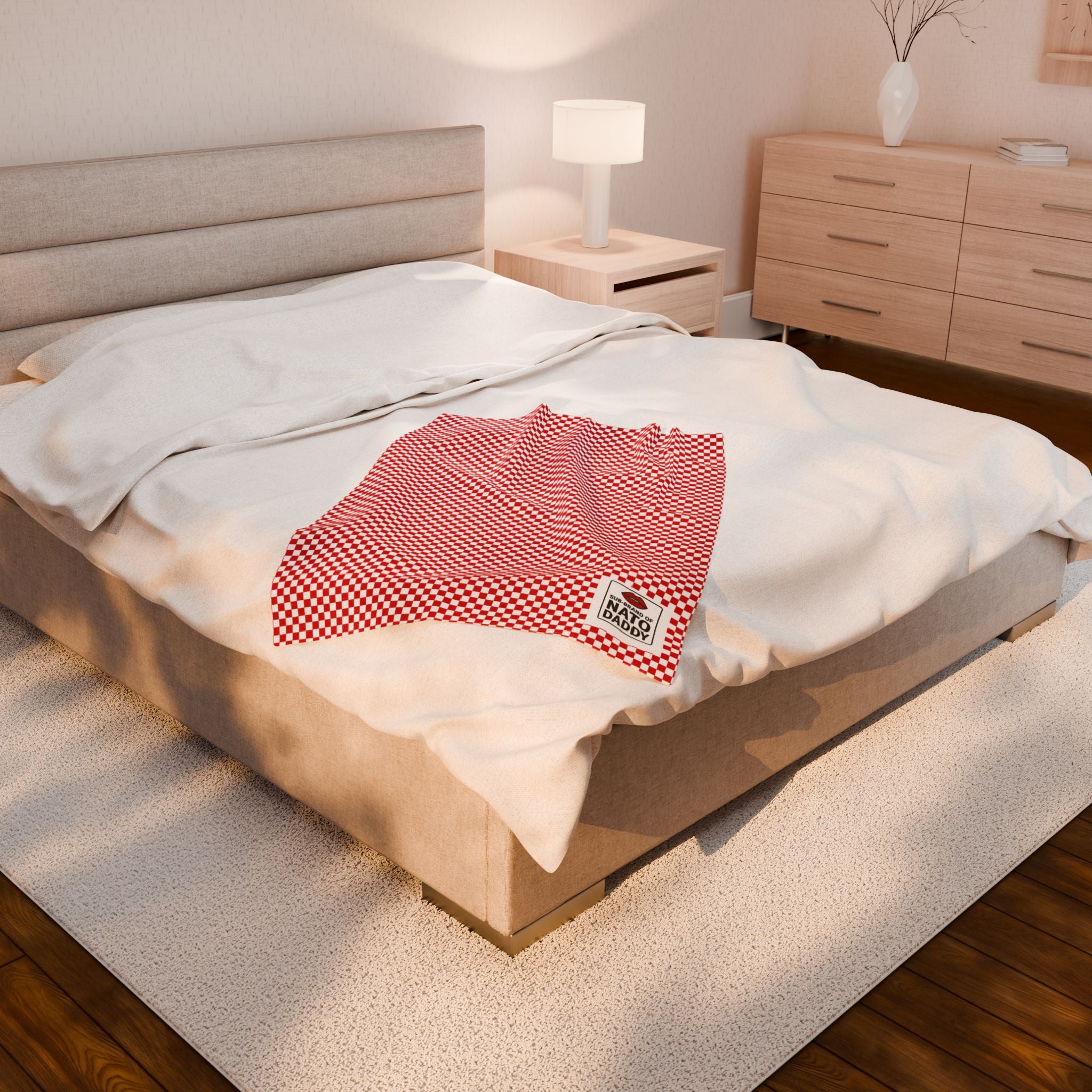 Cozy Velveteen Plush Blanket - Perfect for Home Decor, Gift, Snuggling, Cozy Nights, Picnics and More!