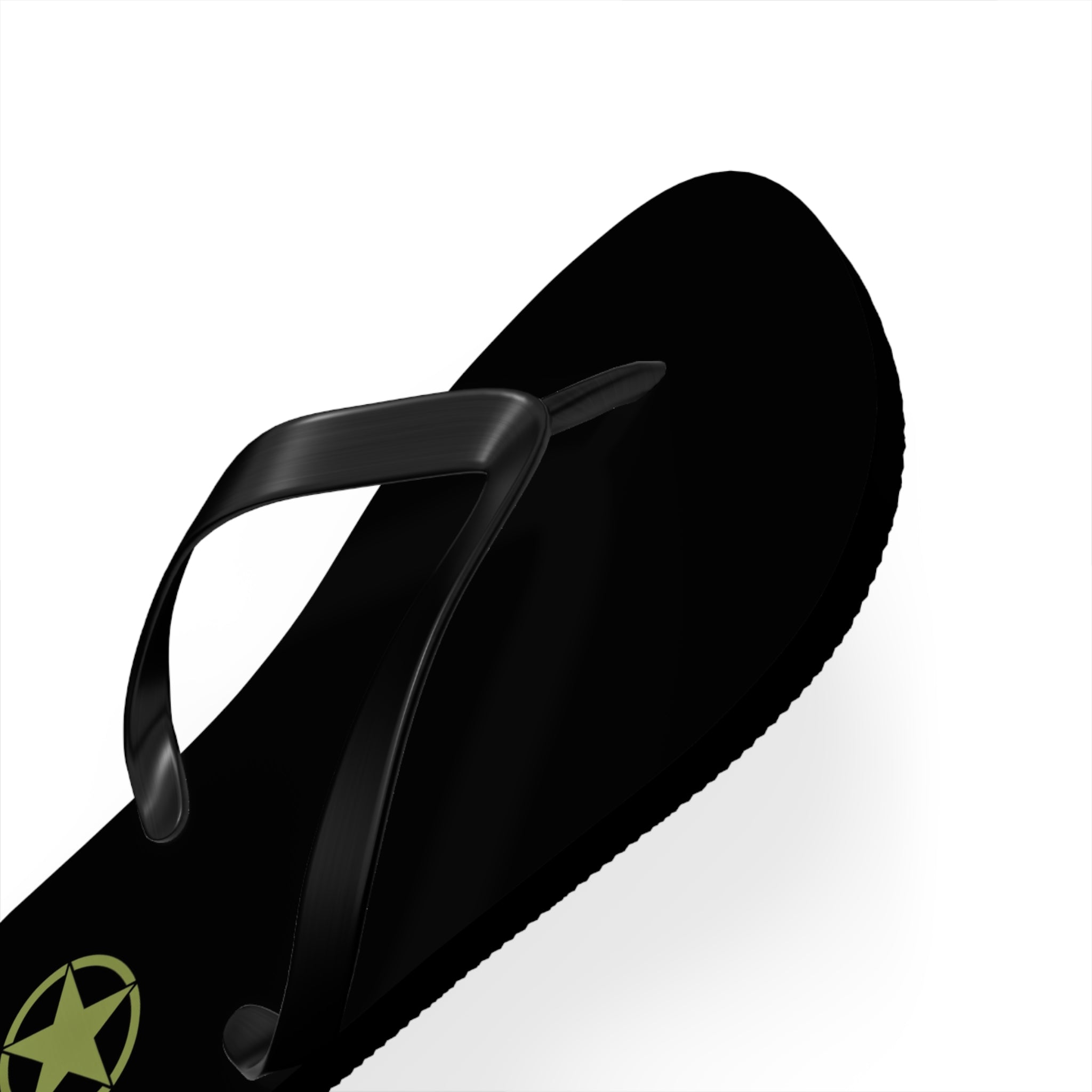 Men's Military-Inspired Flip Flops, Casual Beach Footwear, Outdoor Slippers, Summer Sandals, Customized Summer Style
