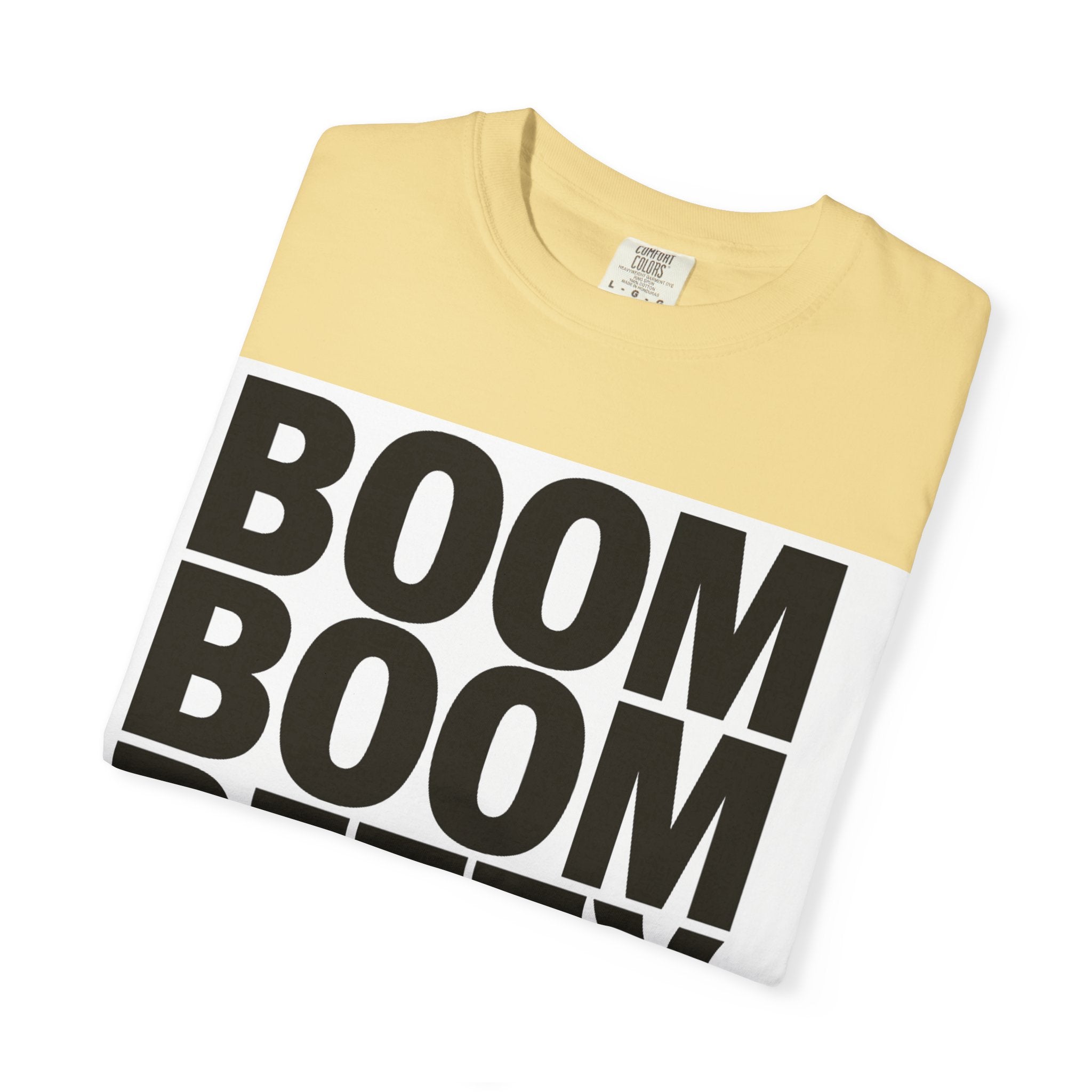 Boom Boom Betty Unisex Garment-Dyed T-shirt, Casual Tee, Cool Graphic Tee, Gift for Her, Trendy Streetwear