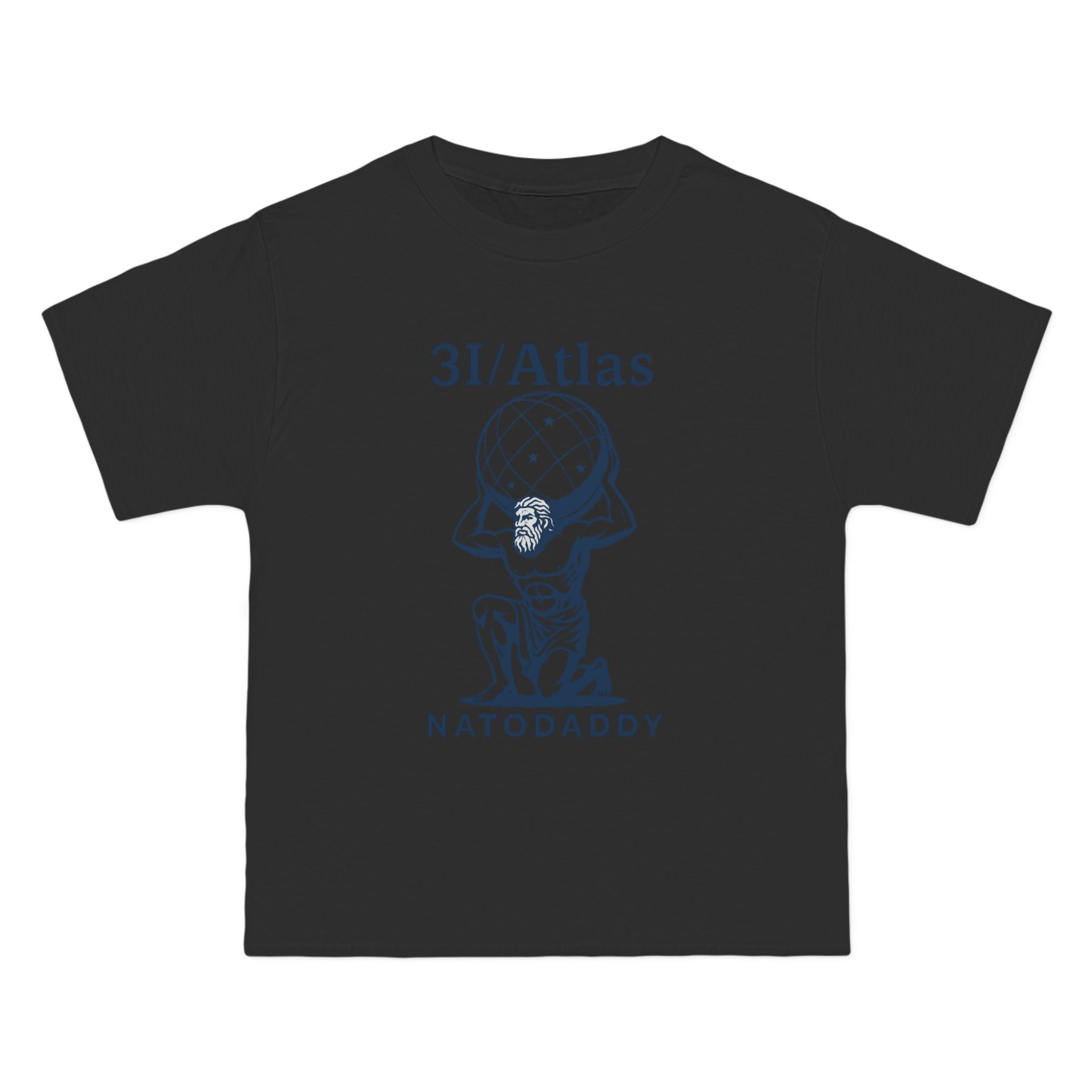 Atlas Daddy T-Shirt, Father's Day Gift, Cartoon Tee, Unique Dads Apparel, Fun Gift for Fathers, Summer Style, Comfy Casual Wear