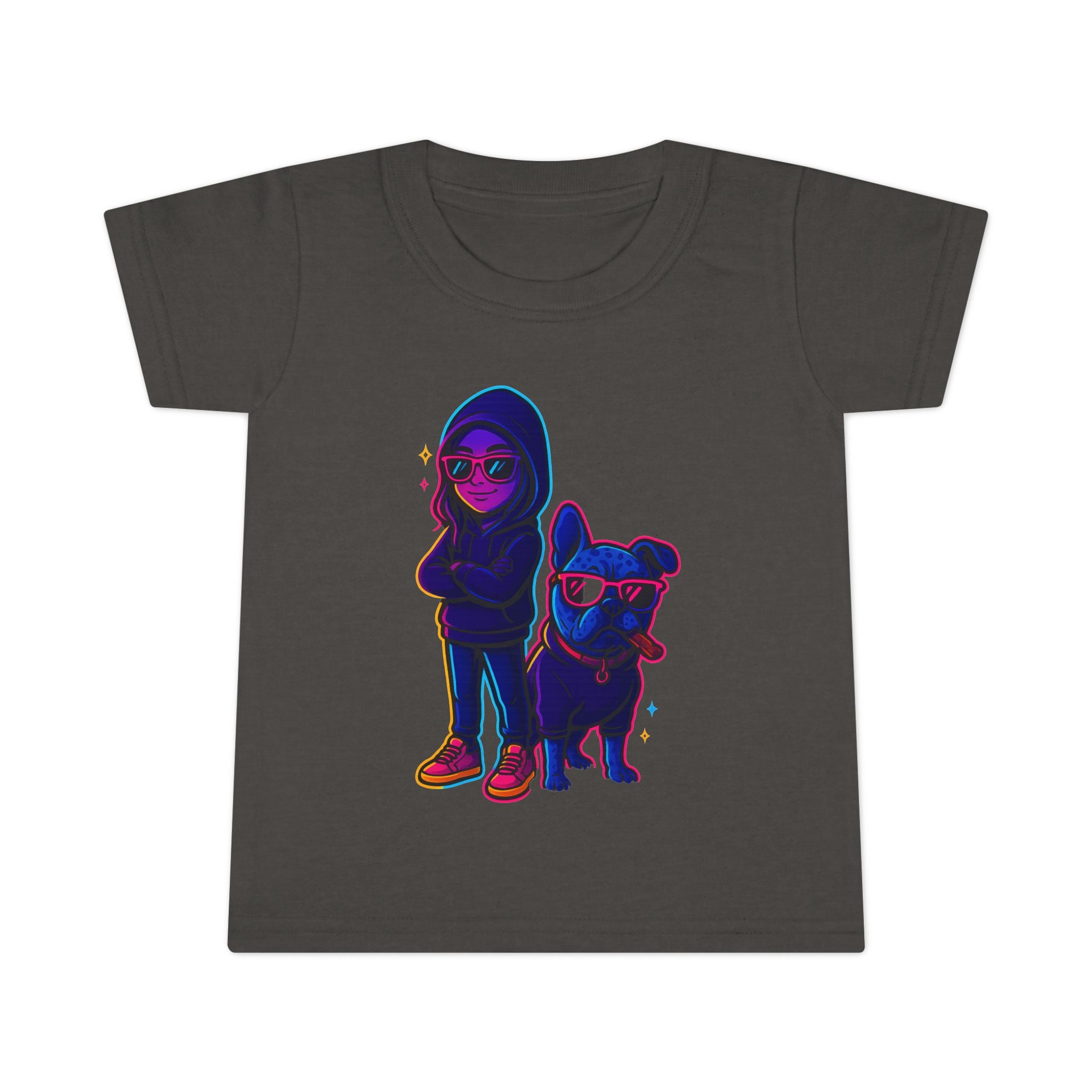 Cool Kids' Toddler T-Shirt with Fun Graphic, Bright Yellow Tee for Playful Outfits, Gifts for Boys and Girls, Summer Wardrobe Must-Have