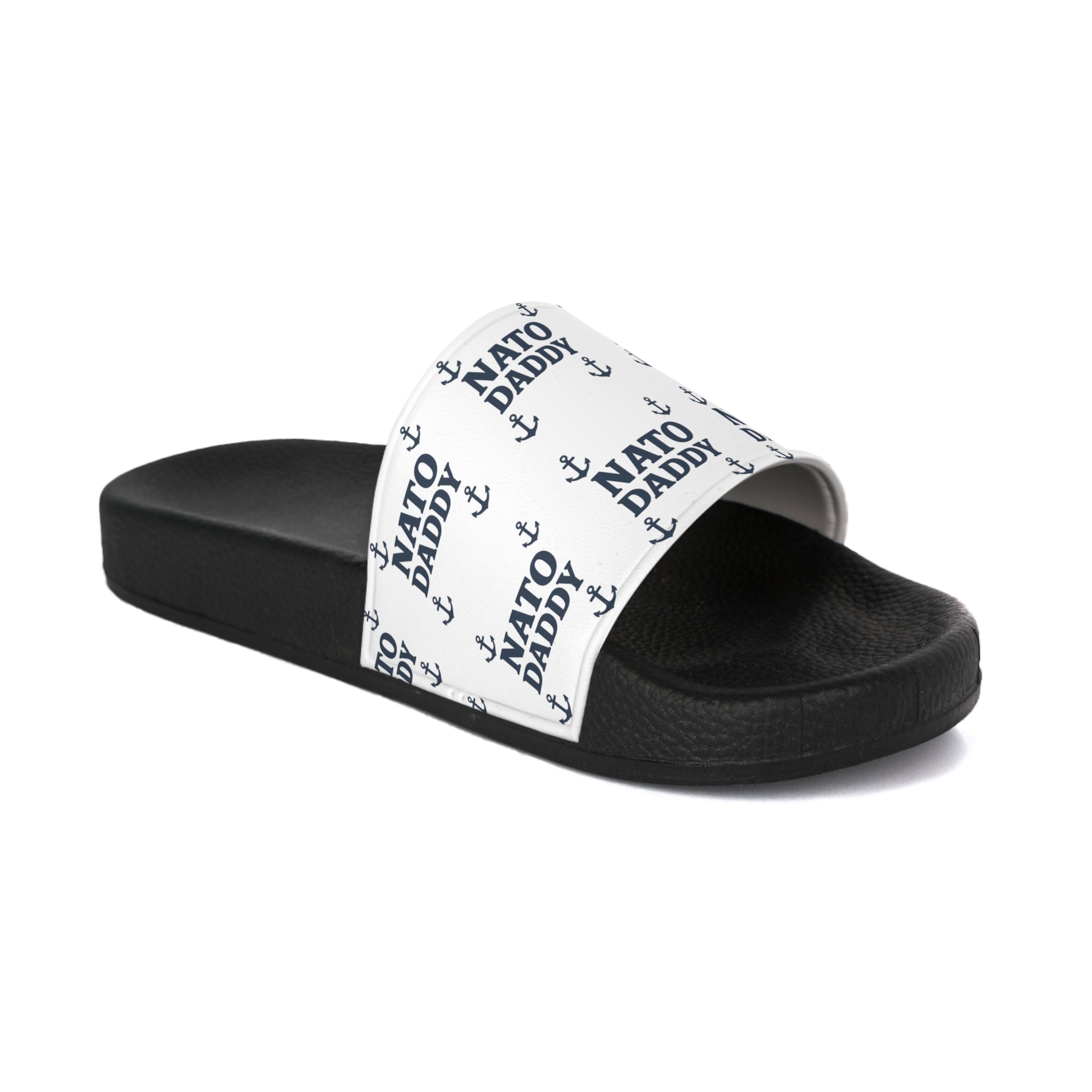 Stylish Men's Slide Sandals for Summer, Perfect for Relaxation, Beach Days, Gifts for Dads and Grads, Nautical Vibe, Casual Footwear