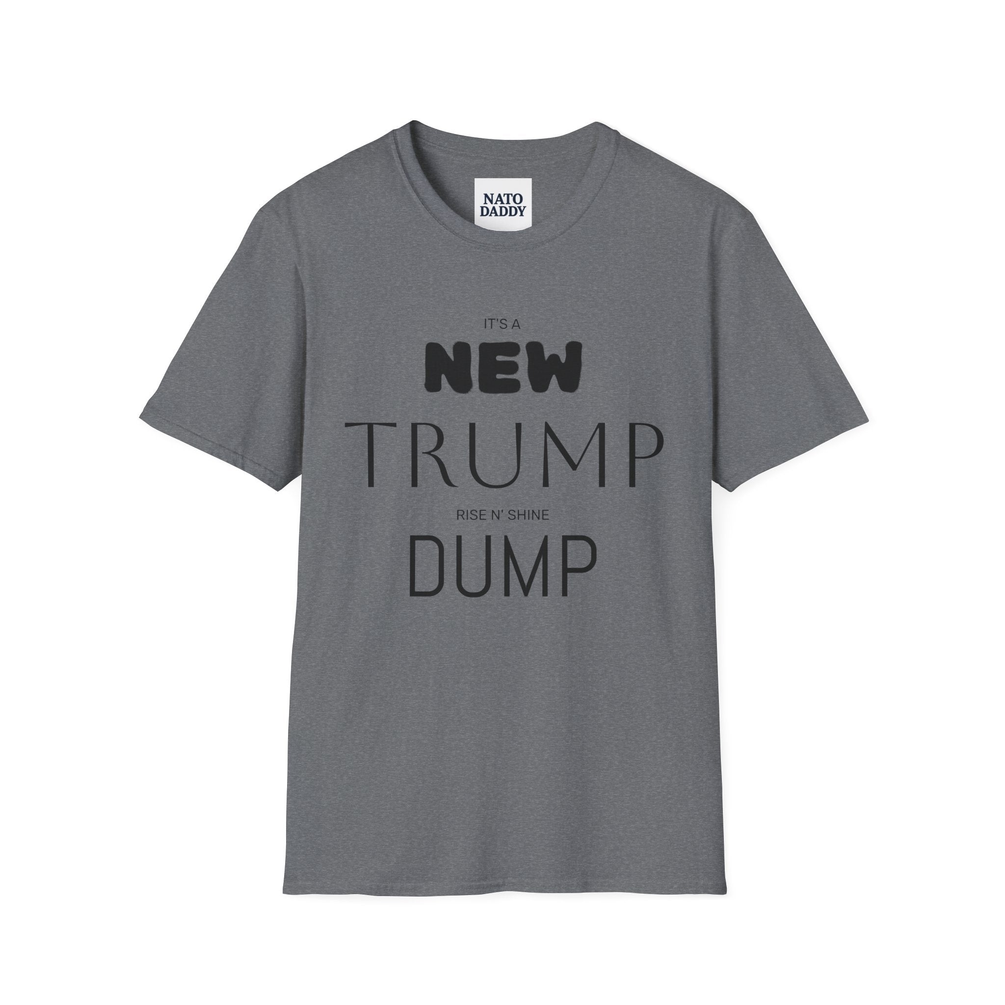 Unisex Statement T-Shirt - Funny Political Tee, Conversation Starter, Gift for Friends, Casual Wear, Election Humor