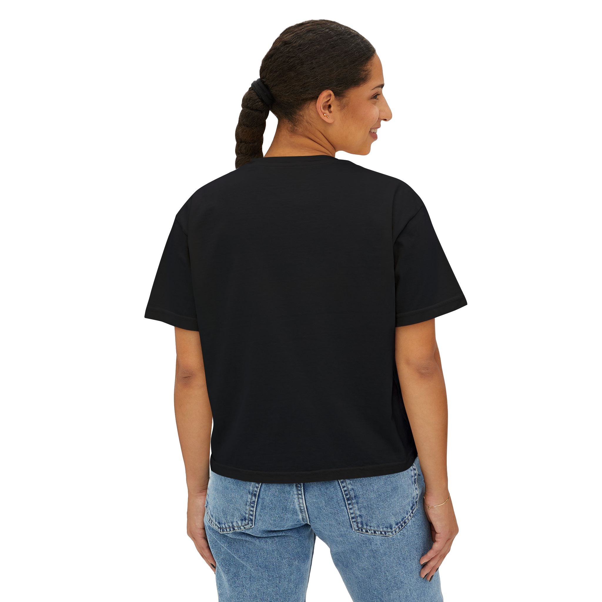 NATO Daddy Women's Boxy Tee | Casual Cotton Top, Gift for Dads, Fun Birthday Shirt, Everyday Wear, Summer Style