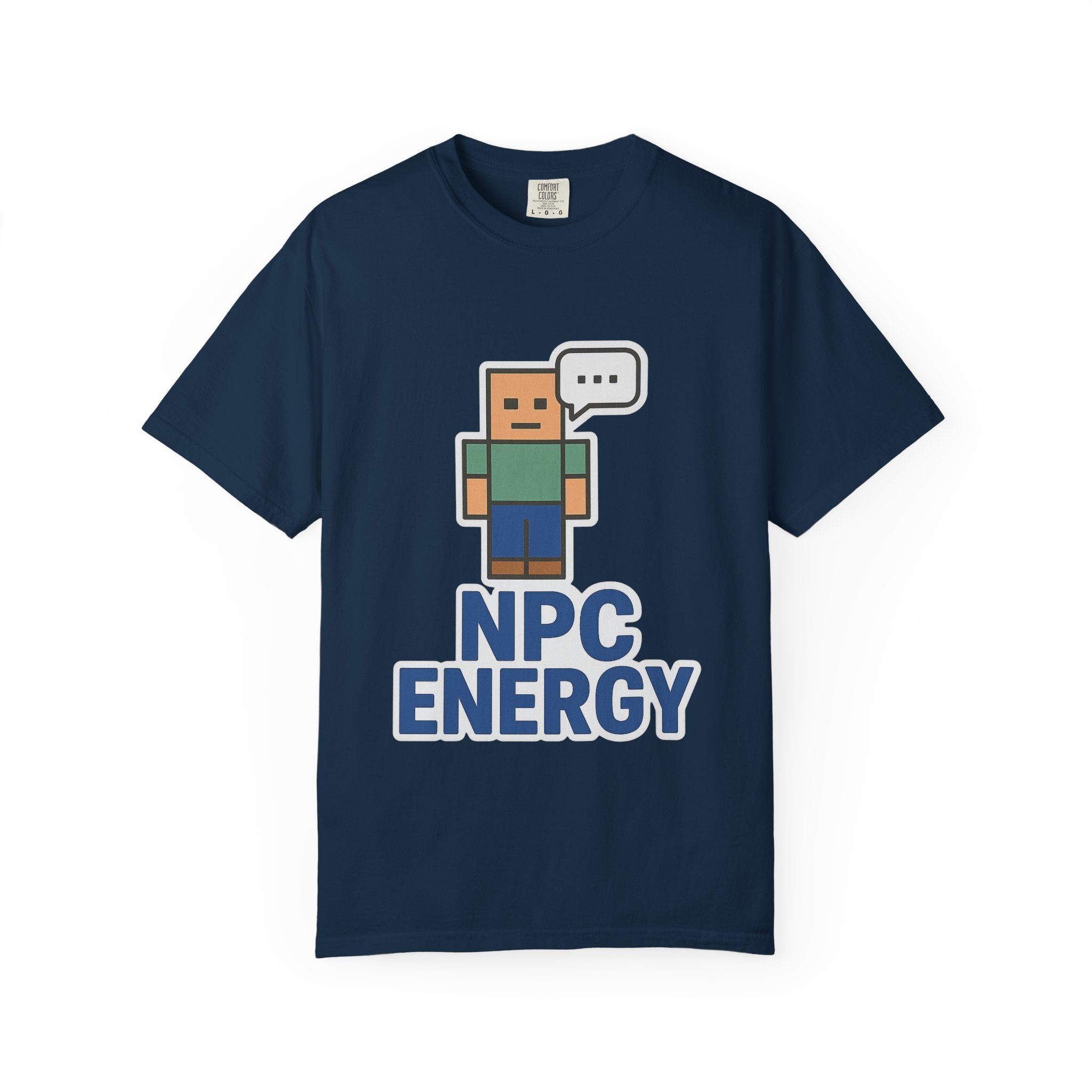 Unisex NPC Energy T-Shirt, Gamer Tee, Perfect Gift for Gamers, Casual Wear, Fun Video Game Apparel