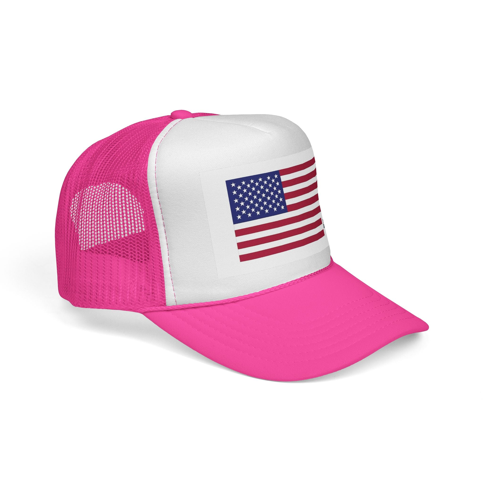 Patriotic Trucker Cap, American Flag Hat, Outdoor Hat, Festival Apparel, Summer Accessories, Gift for Him/Her, USA Pride