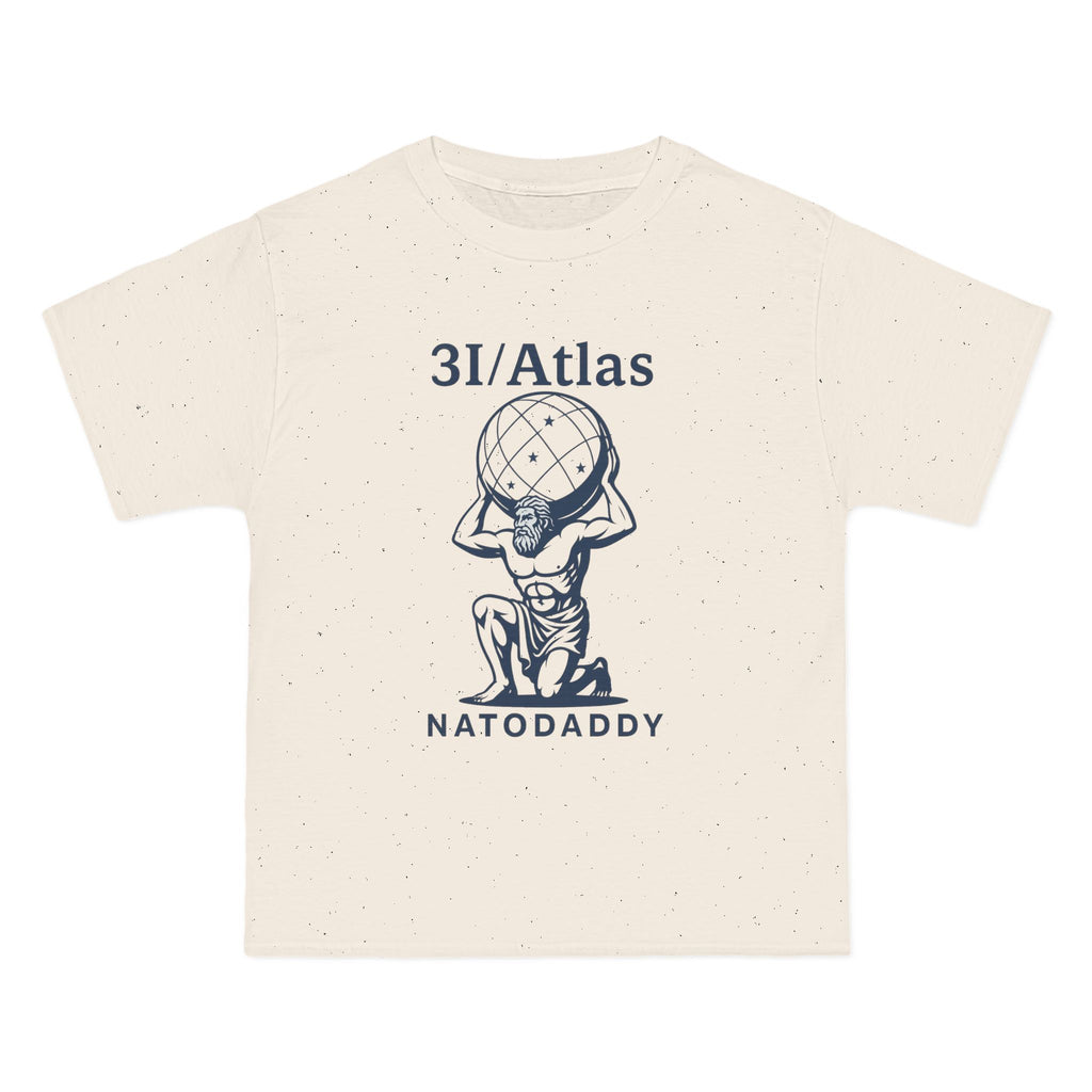 Atlas Daddy T-Shirt, Father's Day Gift, Cartoon Tee, Unique Dads Apparel, Fun Gift for Fathers, Summer Style, Comfy Casual Wear