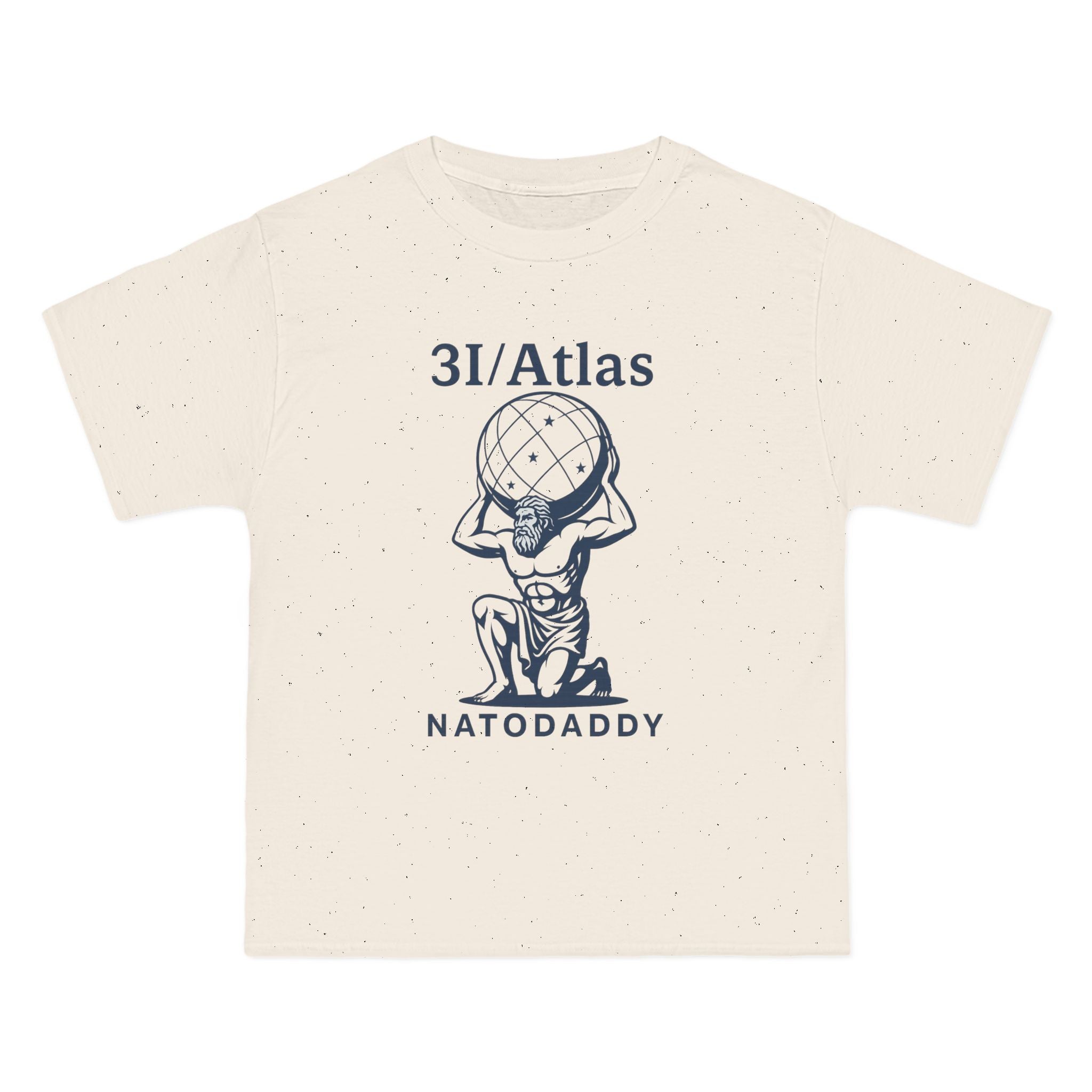 Atlas Daddy T-Shirt, Father's Day Gift, Cartoon Tee, Unique Dads Apparel, Fun Gift for Fathers, Summer Style, Comfy Casual Wear