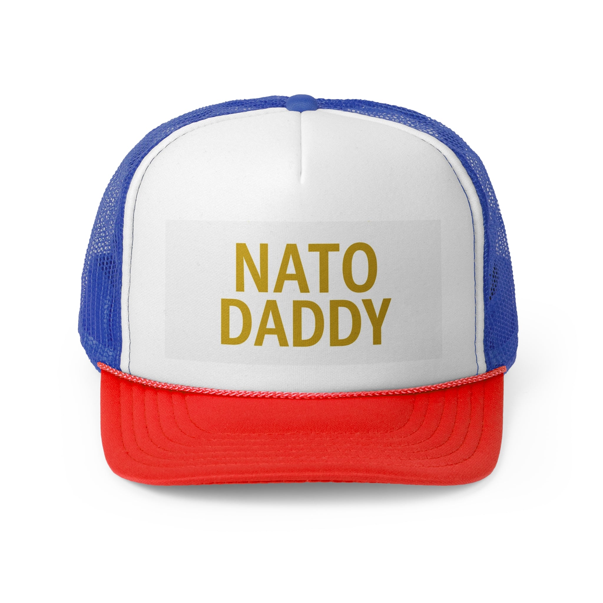 Playful "NATO DADDY" Trucker Cap | Fun Gift for Dad, Cool Father's Day Cap, Stylish Outdoor Hat, Summer Accessory, Trendy Dad Hat