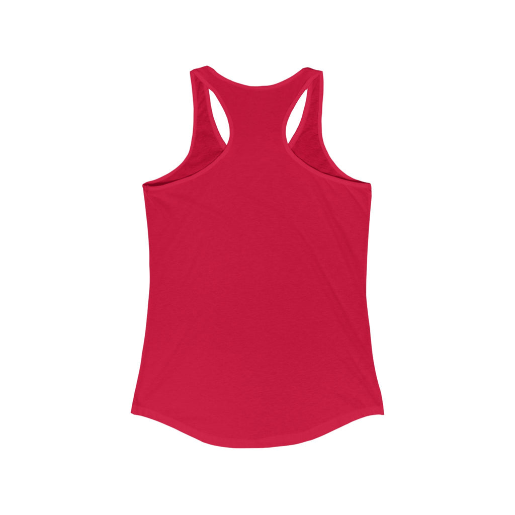 Patriotic Women's Racerback Tank - Celebrate Independence Day, Summer Days, BBQ, Casual Wear, Gift for Her