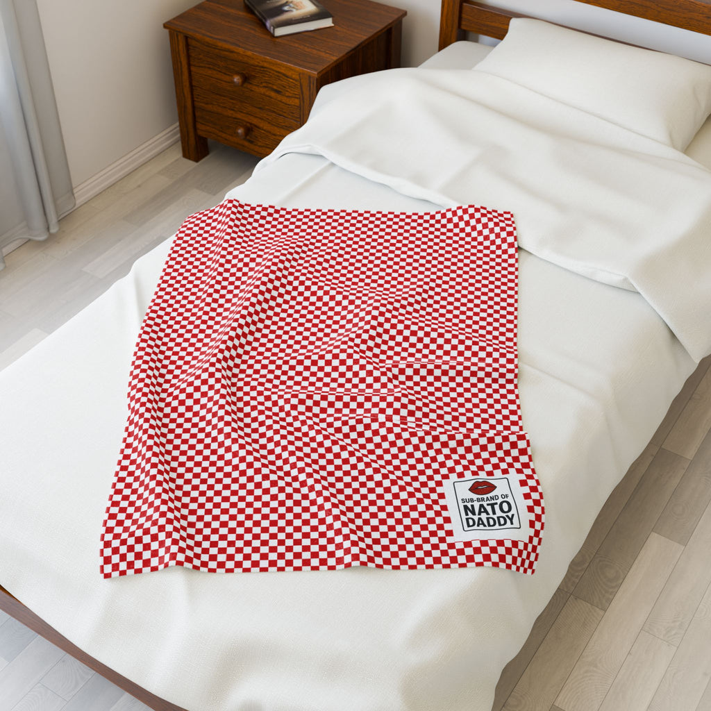 Cozy Velveteen Plush Blanket - Perfect for Home Decor, Gift, Snuggling, Cozy Nights, Picnics and More!