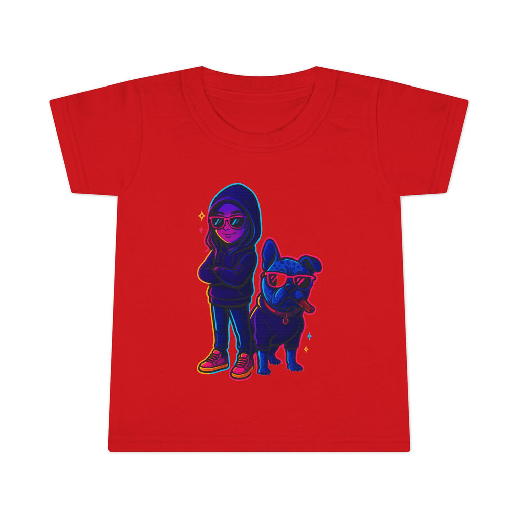 Cool Kids' Toddler T-Shirt with Fun Graphic, Bright Yellow Tee for Playful Outfits, Gifts for Boys and Girls, Summer Wardrobe Must-Have