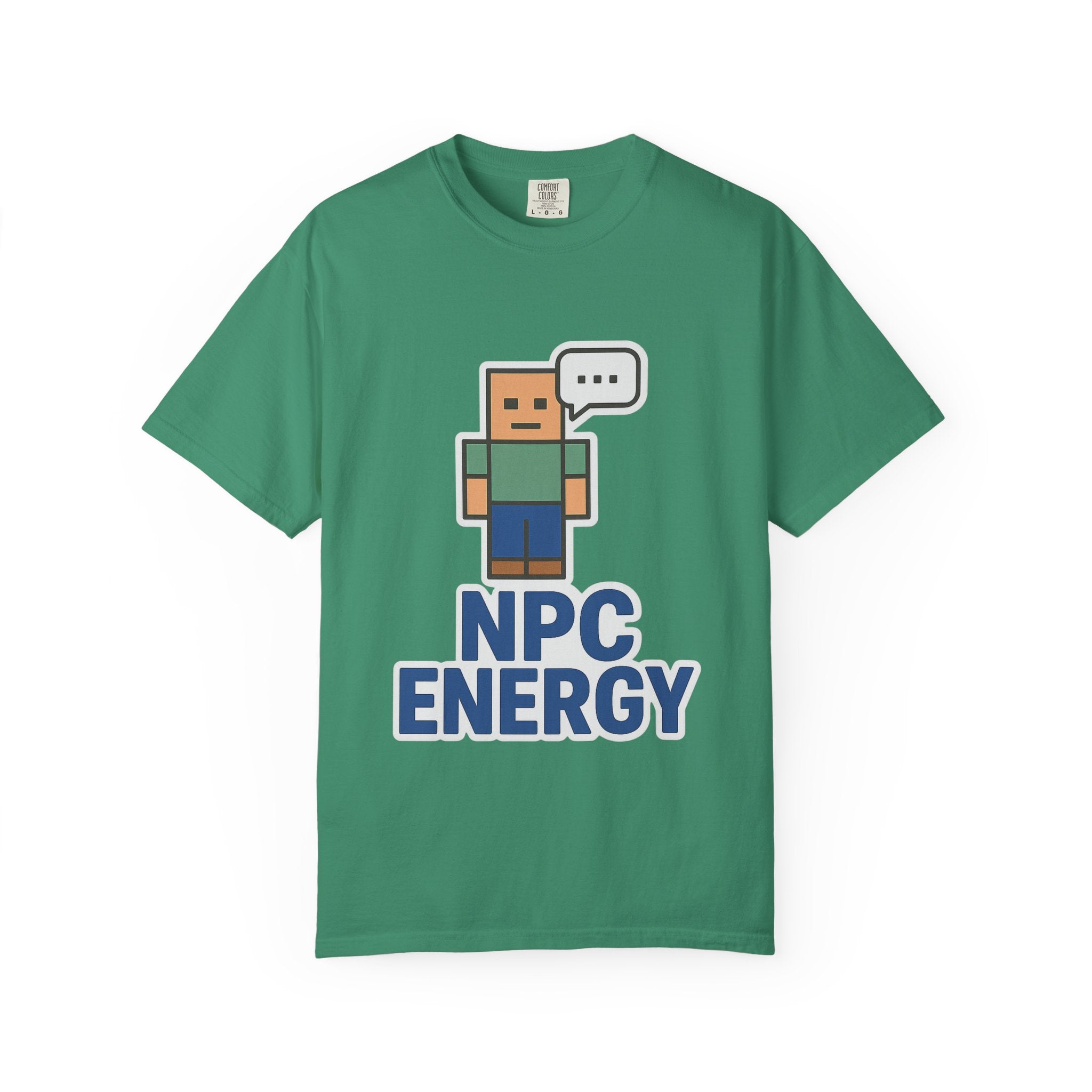 Unisex NPC Energy T-Shirt, Gamer Tee, Perfect Gift for Gamers, Casual Wear, Fun Video Game Apparel