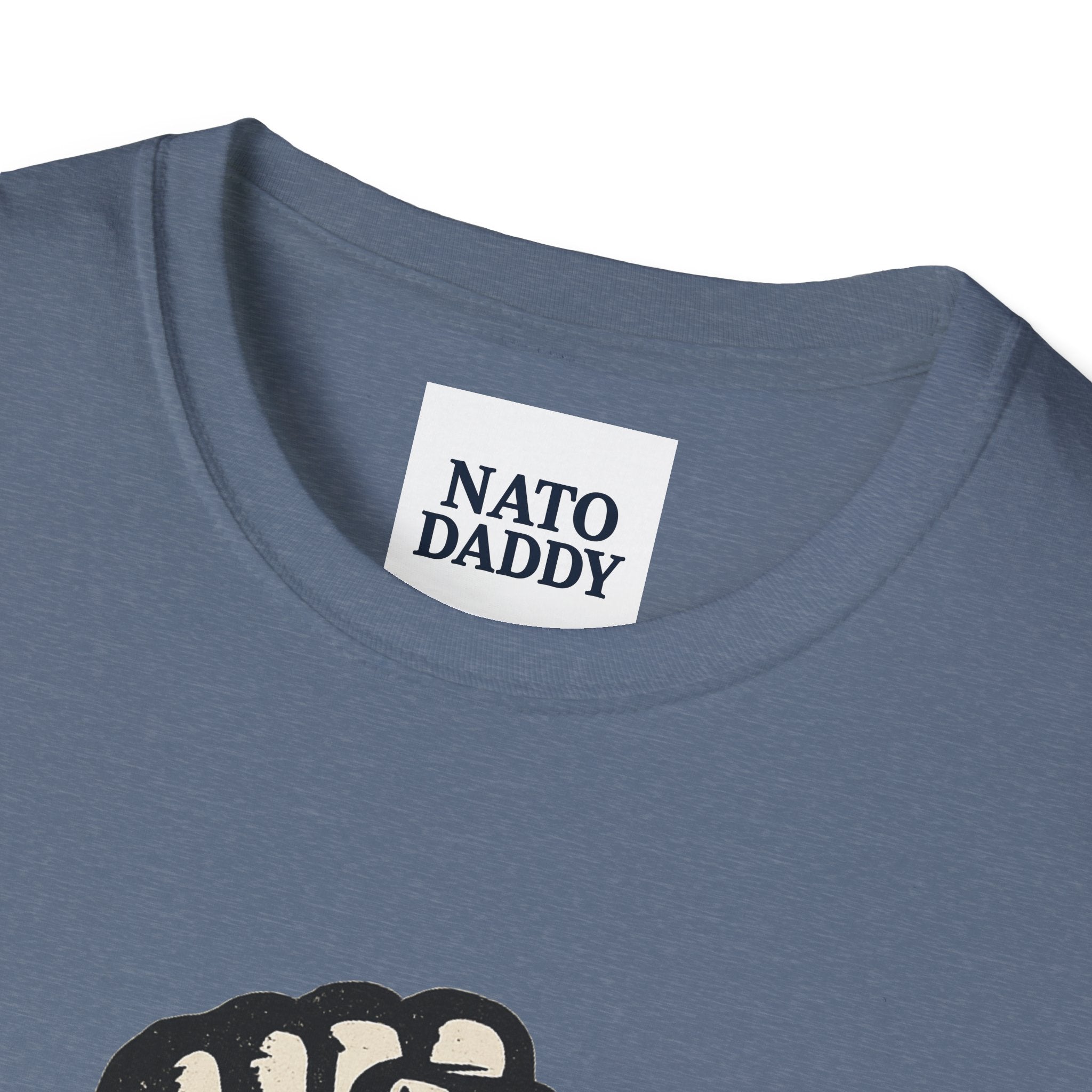 Empowering Unisex Softstyle T-Shirt - Natodaddy Still Standing, Casual Gift for Dads, Father's Day, Motivational Apparel, Unique Graphic Tee