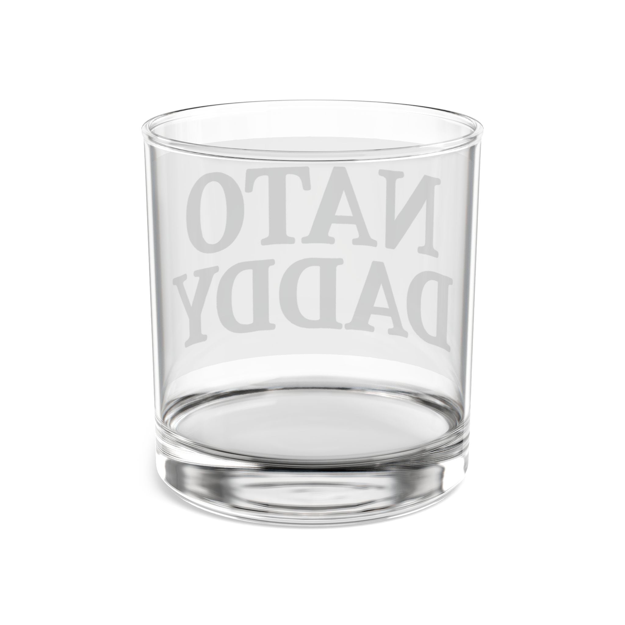 Personalized Rocks Glass, 10oz - Perfect Gift for Dad, Father's Day, Birthday, Home Bar, Man Cave, Whisky Lover