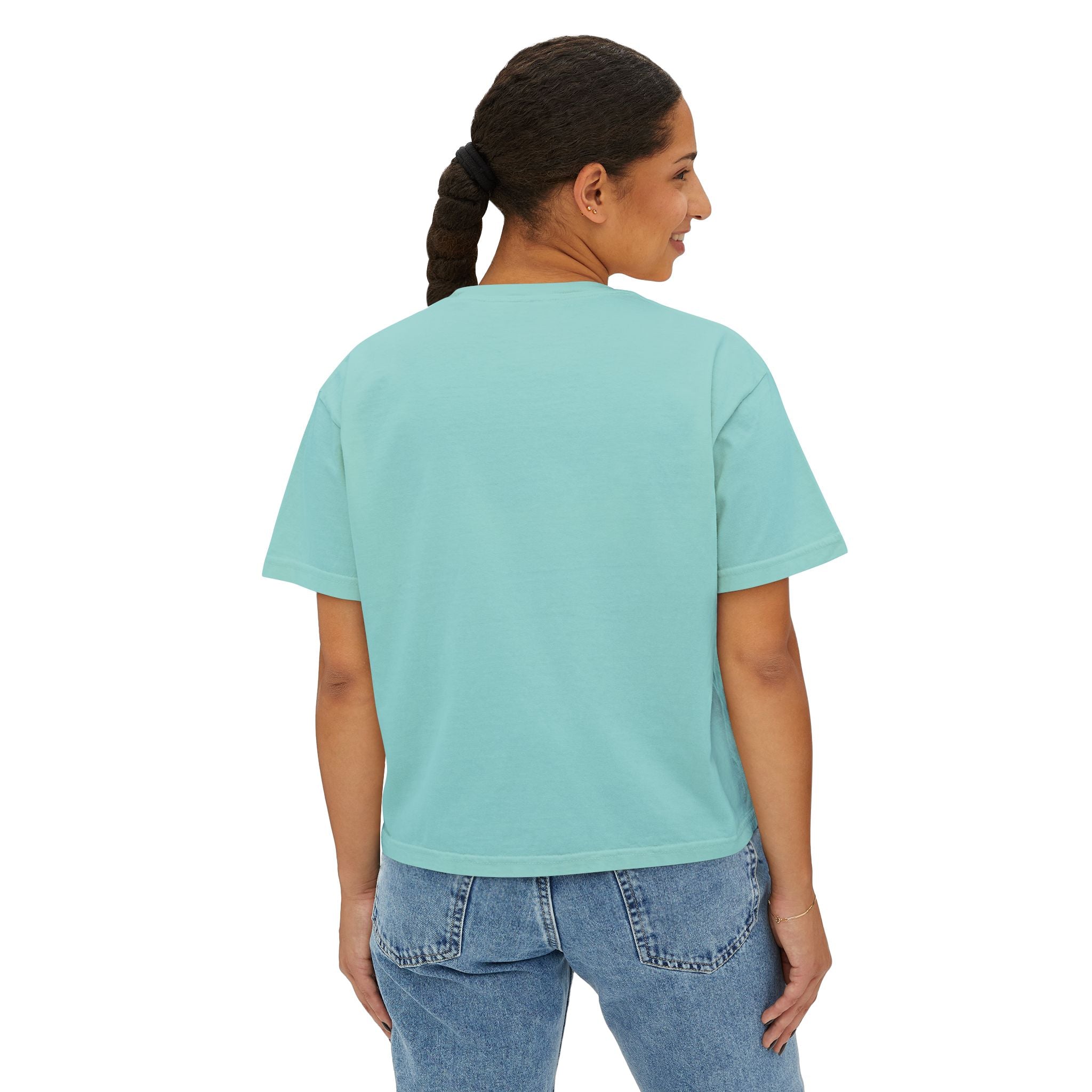 NATO Daddy Women's Boxy Tee | Casual Cotton Top, Gift for Dads, Fun Birthday Shirt, Everyday Wear, Summer Style