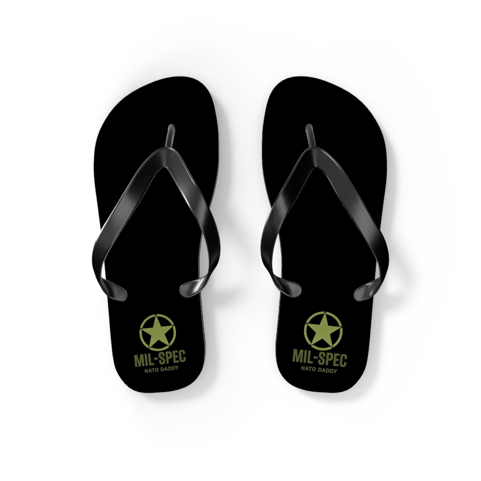 Men's Military-Inspired Flip Flops, Casual Beach Footwear, Outdoor Slippers, Summer Sandals, Customized Summer Style