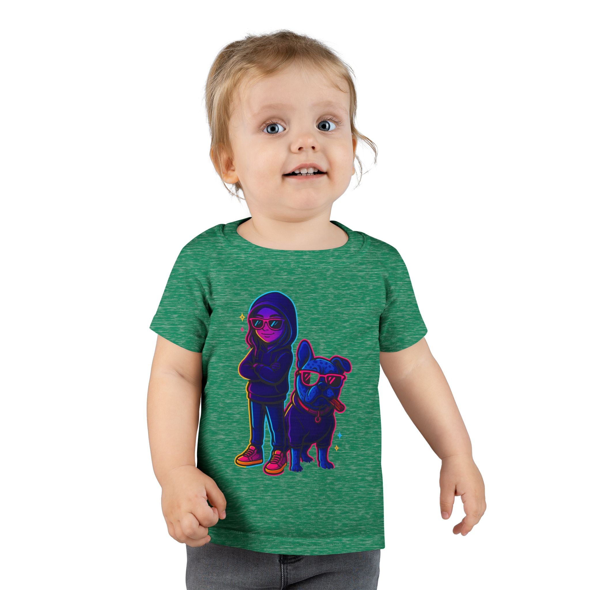 Cool Kids' Toddler T-Shirt with Fun Graphic, Bright Yellow Tee for Playful Outfits, Gifts for Boys and Girls, Summer Wardrobe Must-Have