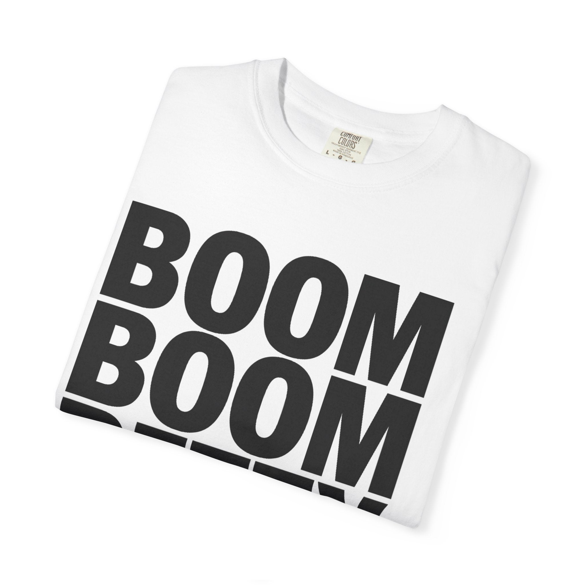 Boom Boom Betty Unisex Garment-Dyed T-shirt, Casual Tee, Cool Graphic Tee, Gift for Her, Trendy Streetwear