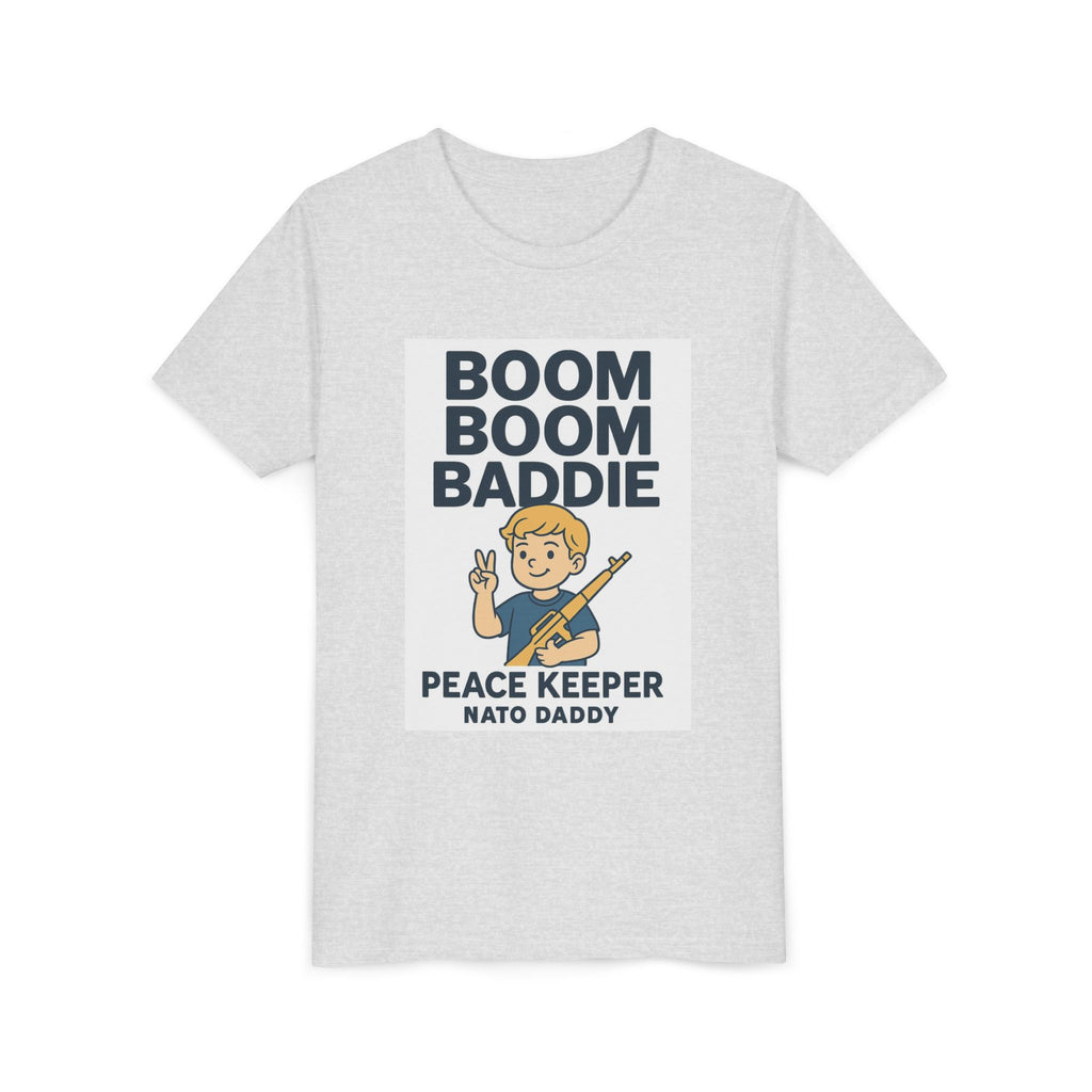 Youth Graphic Tee with Playful Design, Fun T-Shirt for Kids, Gift for Birthdays, Summer Vacations, or Everyday Wear