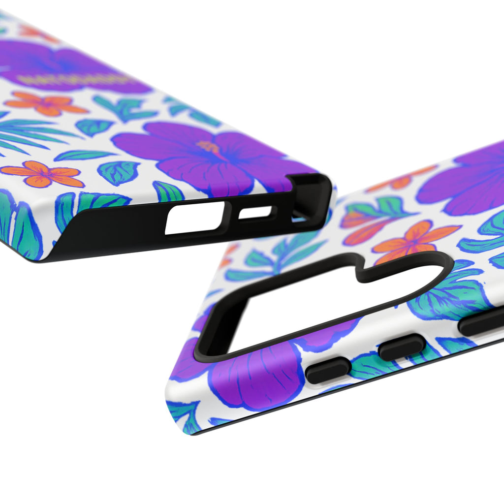 Tropical Phone Case | Tough Cases with Floral Design, Gift for Him/Her, Summer Vibe, Phone Accessory, Cute Design