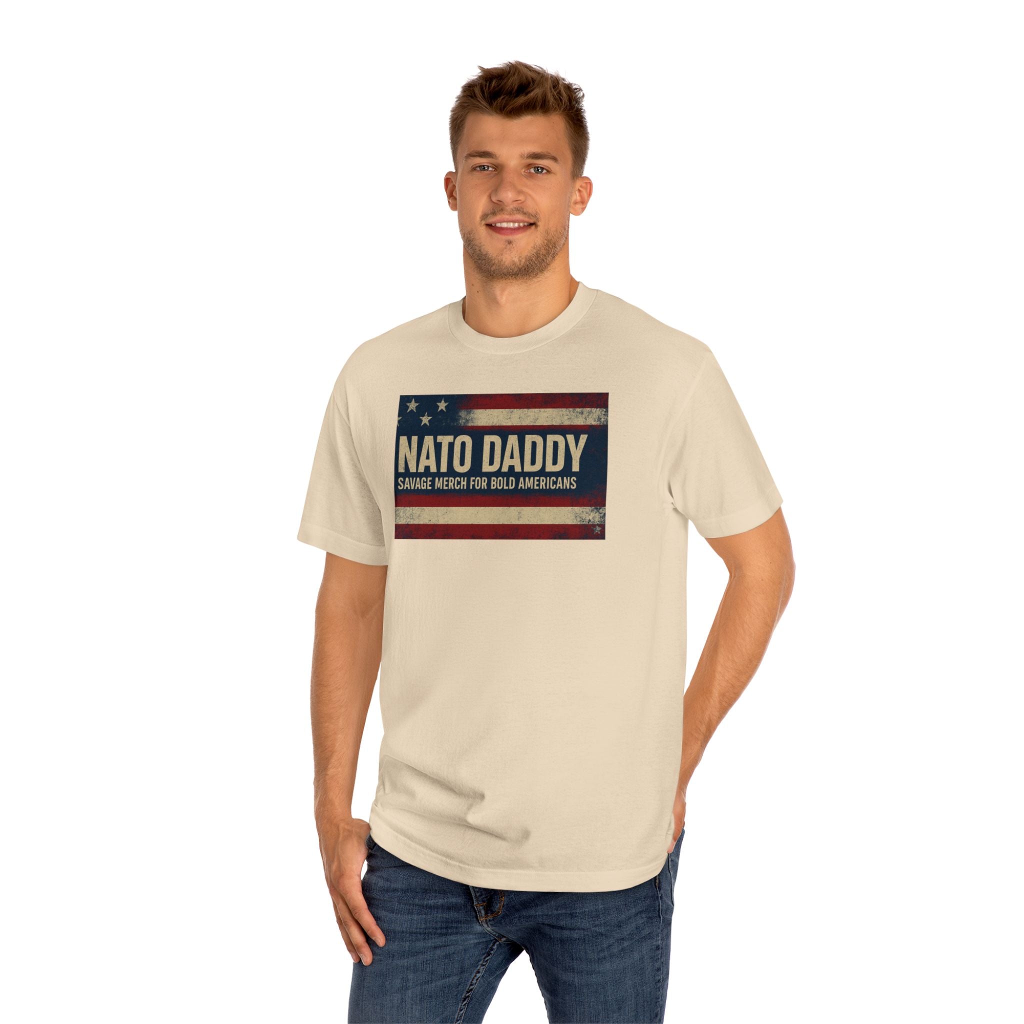 Patriotic Unisex Classic Tee for Bold Americans, Statement T-Shirt, Gift for Father's Day, Independence Day Apparel, Casual Wear, [...]