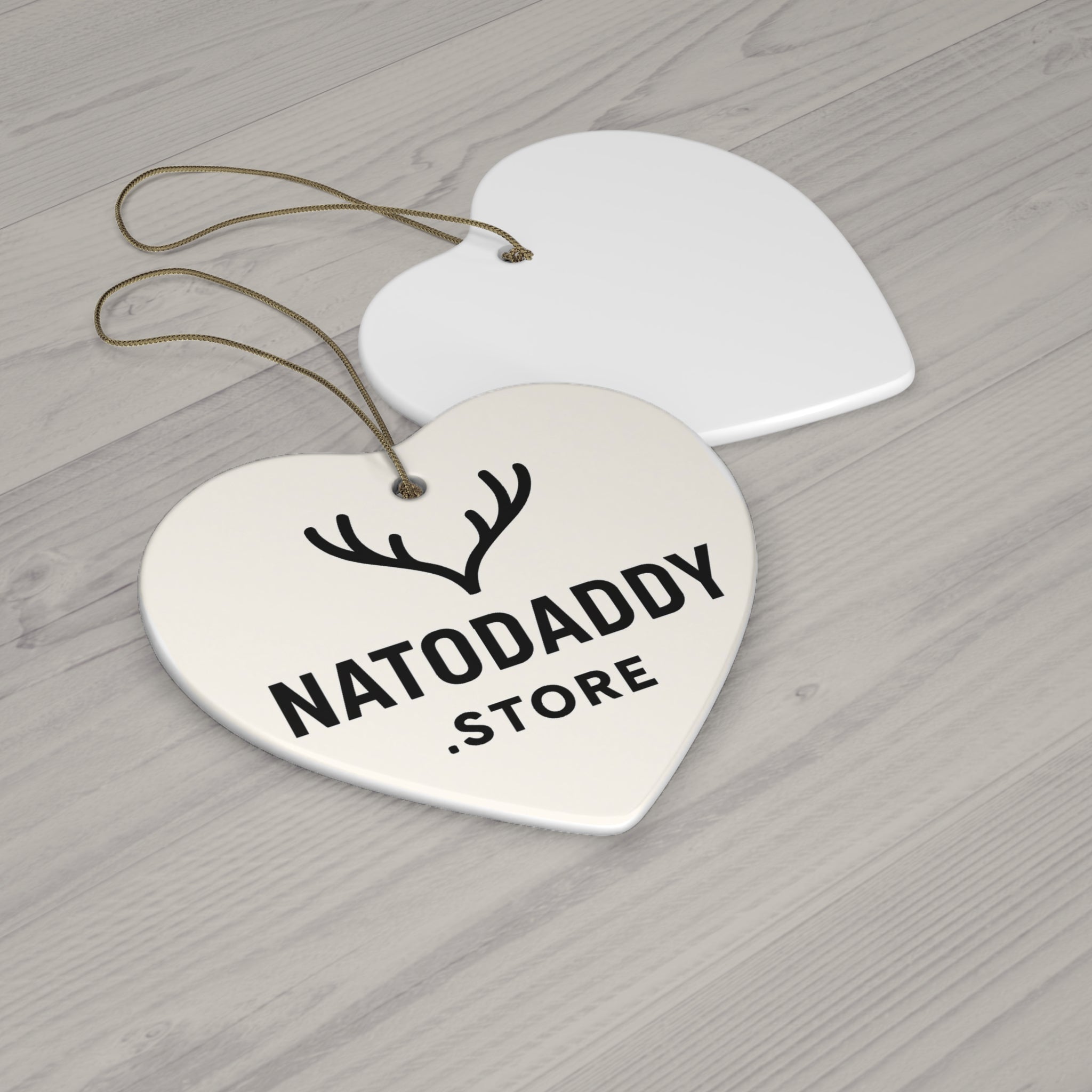 Ceramic Ornament Set - Rustic Holiday Décor, Unique Gifts, Home Decorations, Christmas Tree Ornaments, Personalized Keepsakes