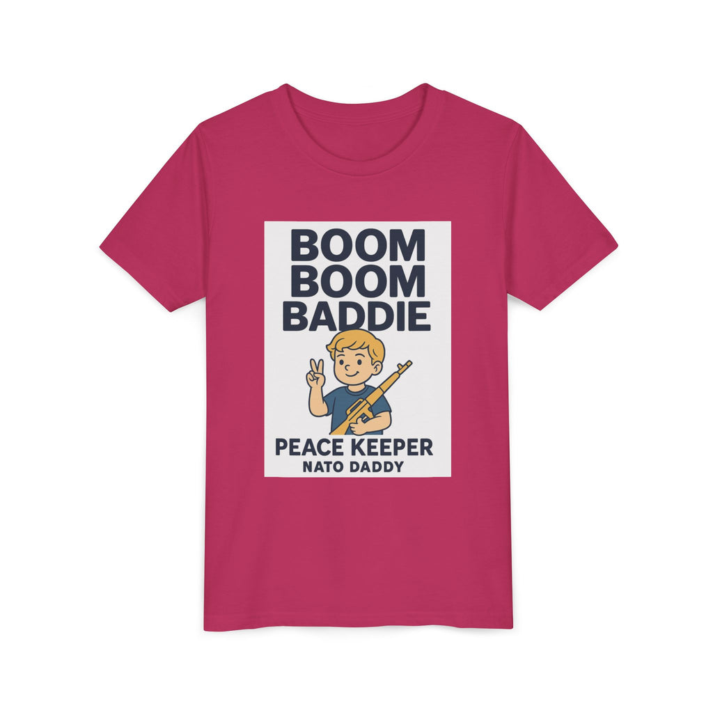 Youth Graphic Tee with Playful Design, Fun T-Shirt for Kids, Gift for Birthdays, Summer Vacations, or Everyday Wear