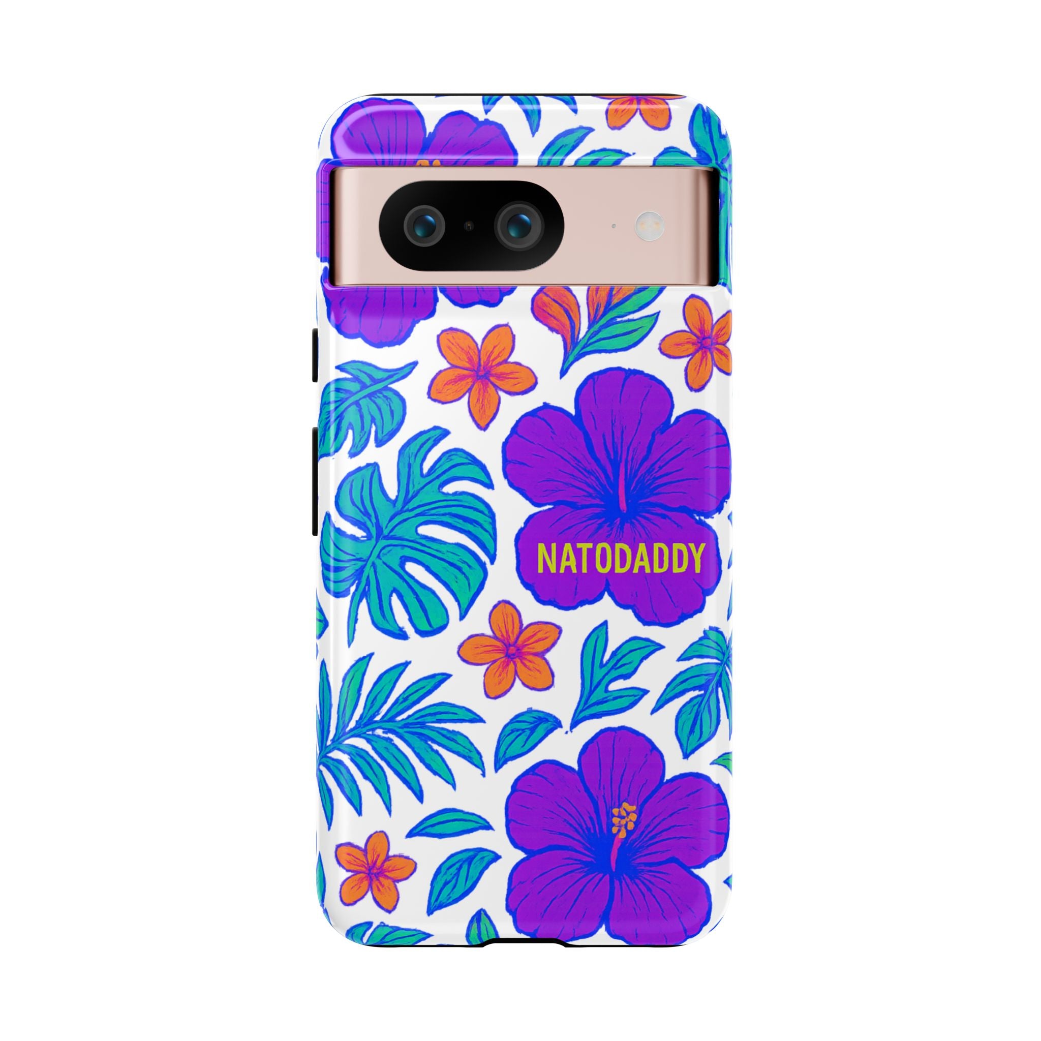 Tropical Phone Case | Tough Cases with Floral Design, Gift for Him/Her, Summer Vibe, Phone Accessory, Cute Design
