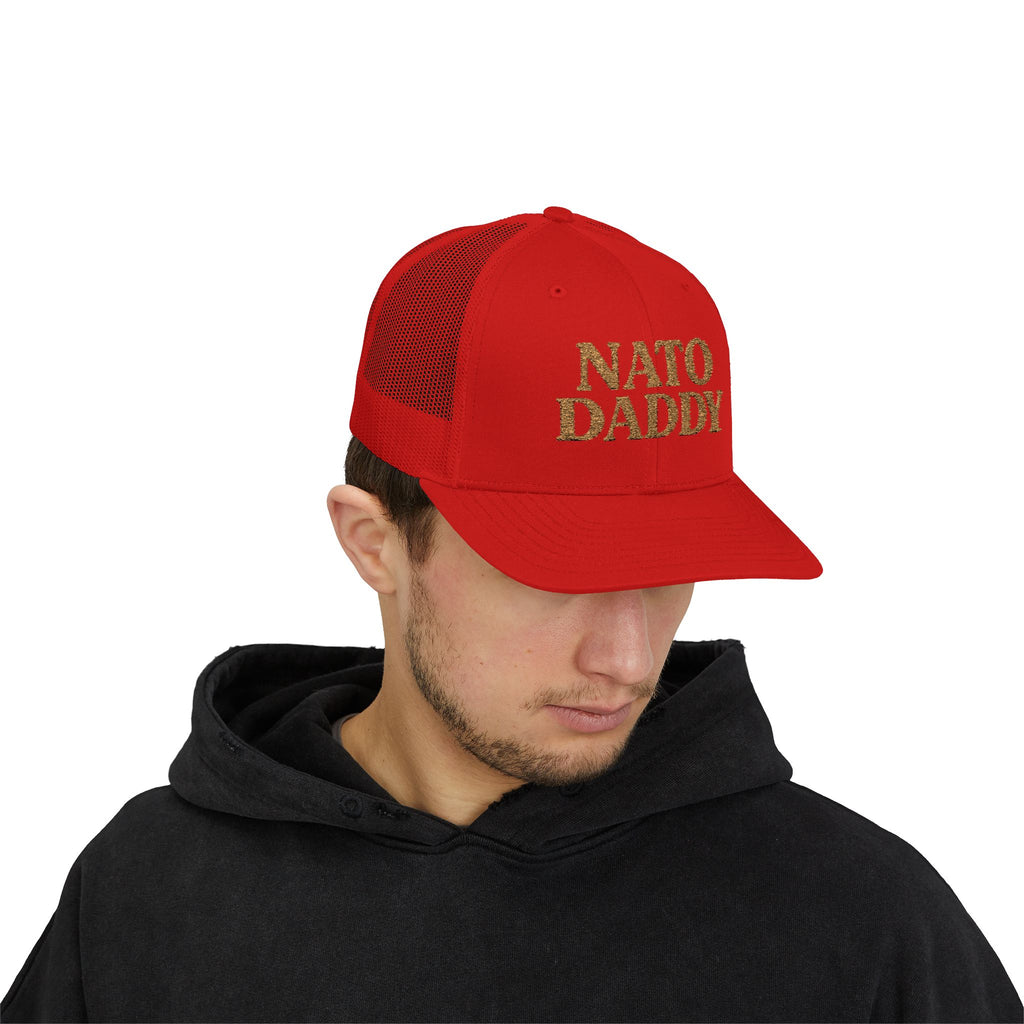 Nato Daddy Snapback Trucker Cap for Cool Dads - Trendy Gift, Summer Style, Casual Vibe, Father's Day, Outdoor Fun