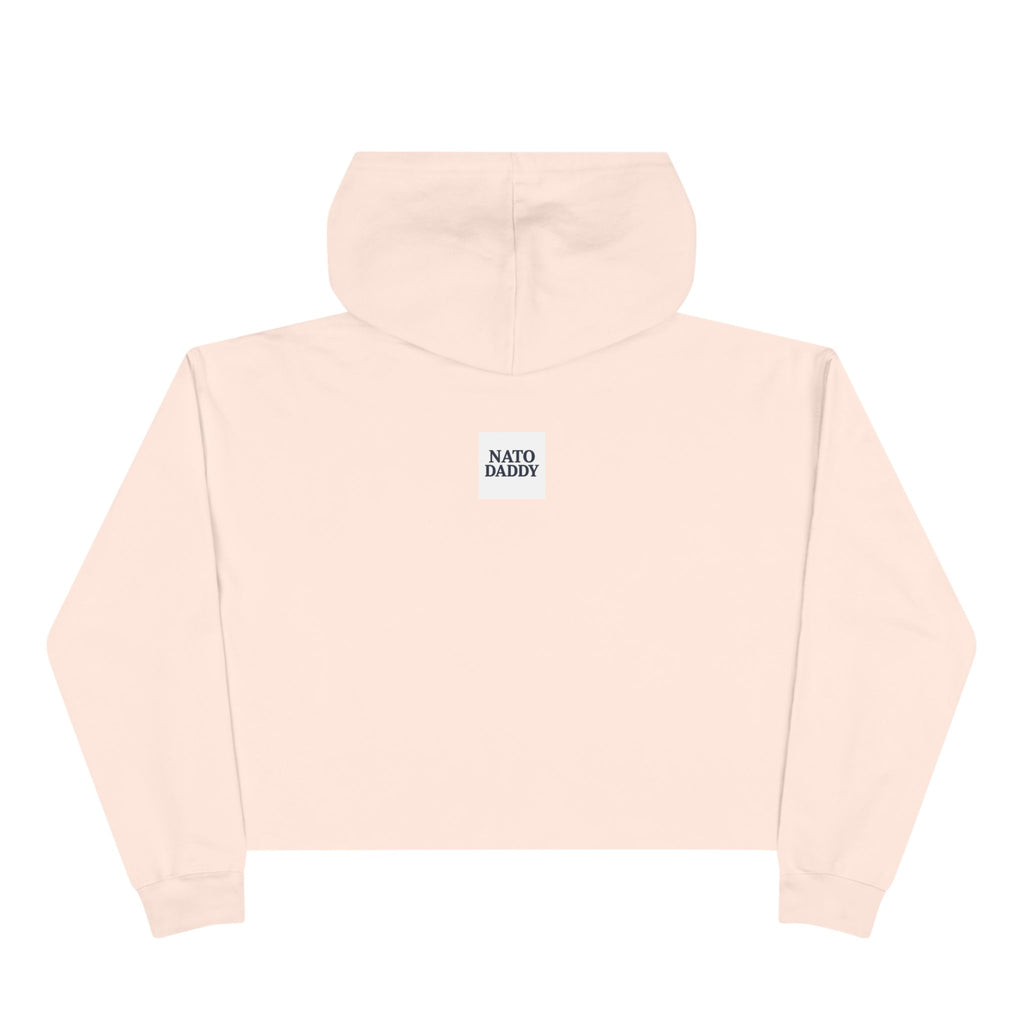 Empowering Crop Hoodie - Natodaddy Still Standing, Feminist Apparel, Social Justice Wear, Unique Gift, Inspiring Fashion