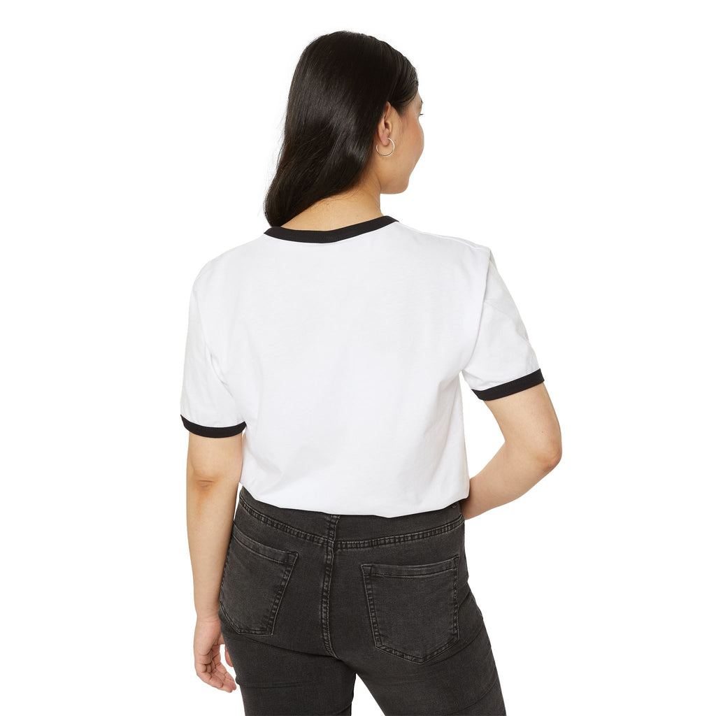 Retro Gen Z Ringer Tee - Perfect for Casual Outings, Birthdays, Gifts, Nostalgia Lovers, Festival Apparel