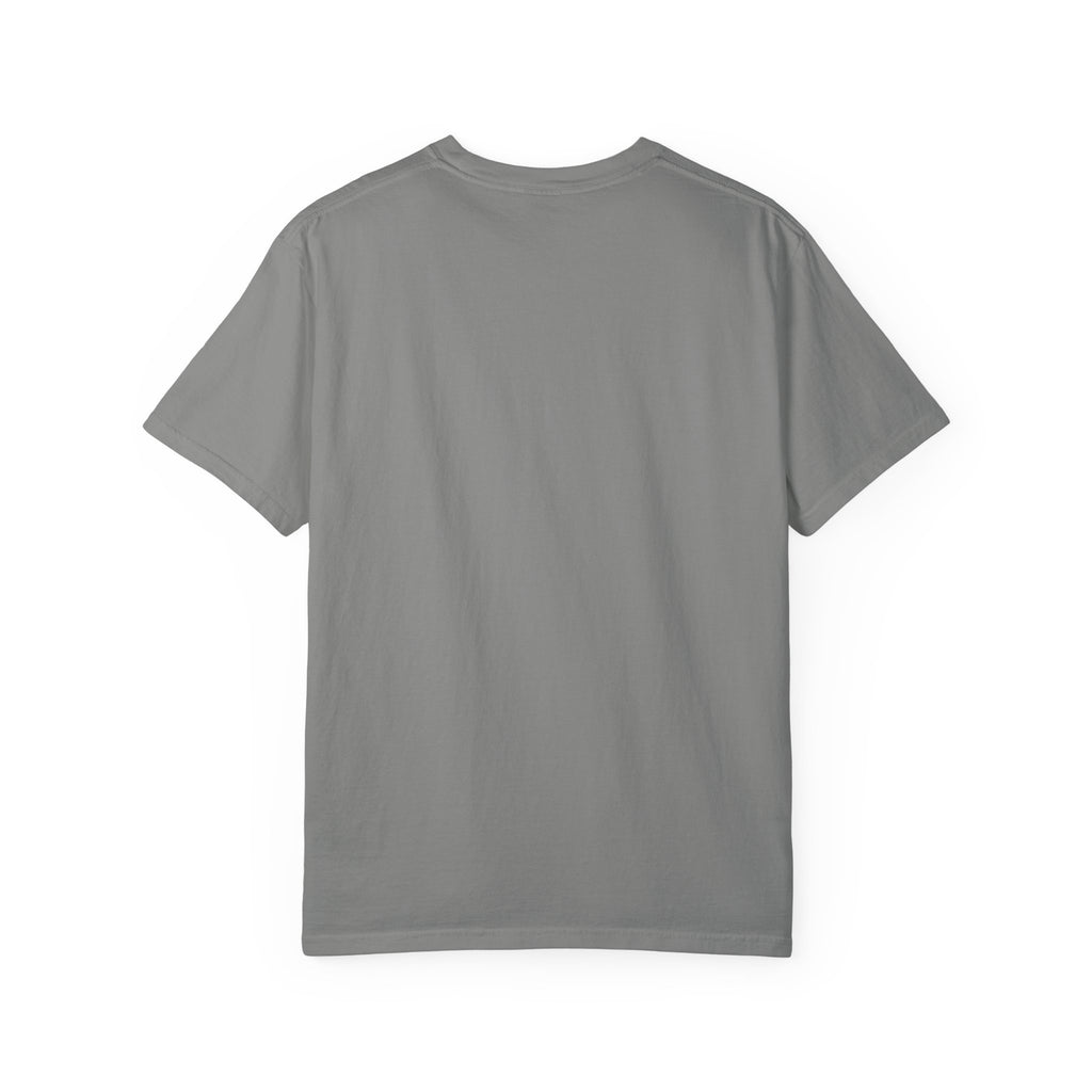 Give a Scream to the Boom Boom Team! Unisex Garment-Dyed T-Shirt, Funny Casual Tee, Gift for Dads, Beachwear, Team Spirit Apparel