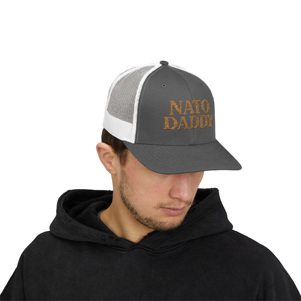 Nato Daddy Snapback Trucker Cap for Cool Dads - Trendy Gift, Summer Style, Casual Vibe, Father's Day, Outdoor Fun