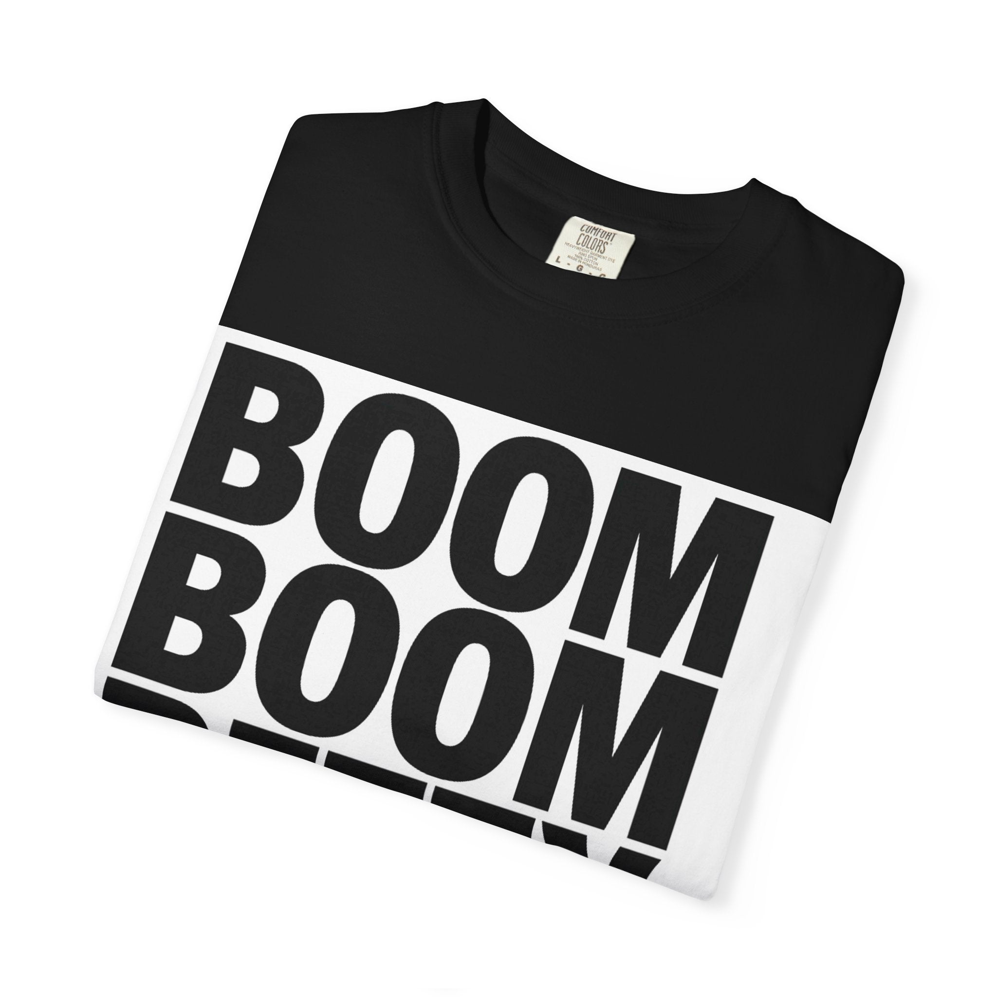 Boom Boom Betty Unisex Garment-Dyed T-shirt, Casual Tee, Cool Graphic Tee, Gift for Her, Trendy Streetwear