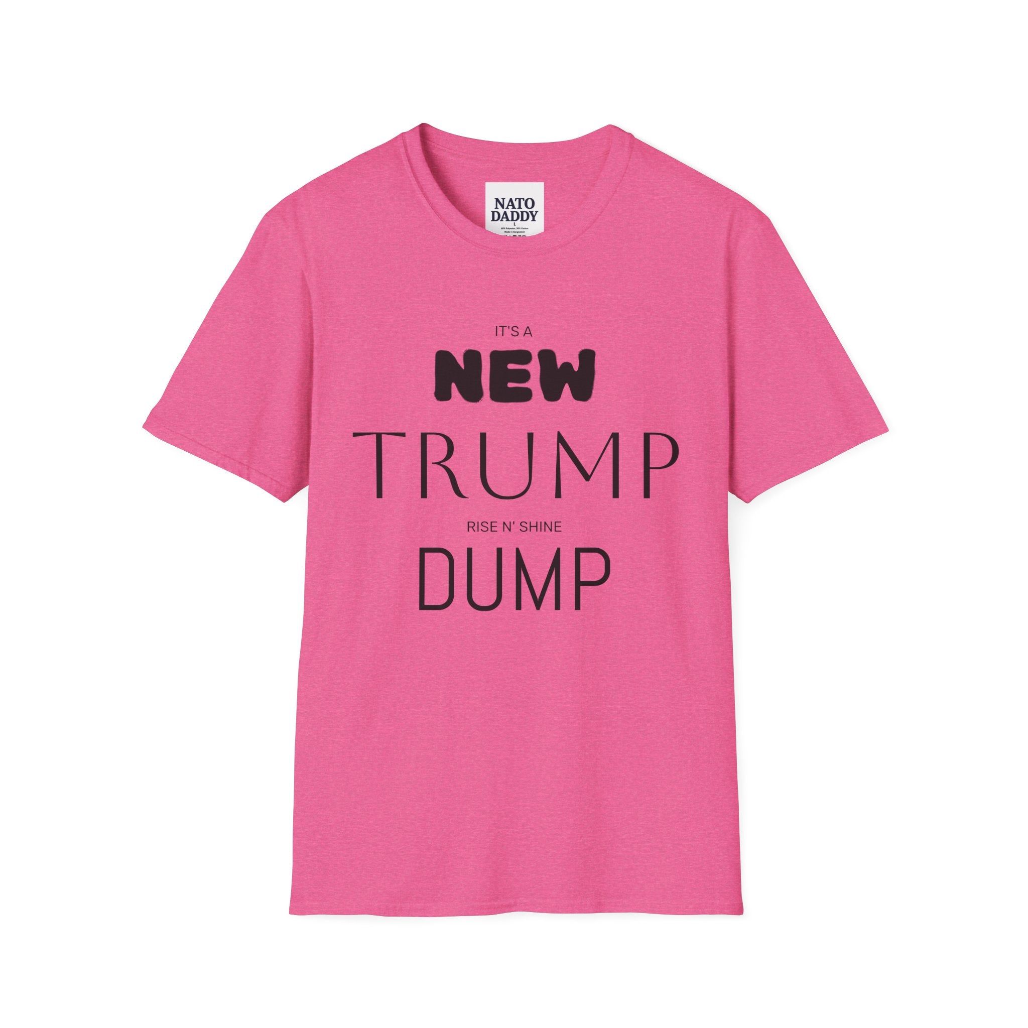 Unisex Statement T-Shirt - Funny Political Tee, Conversation Starter, Gift for Friends, Casual Wear, Election Humor