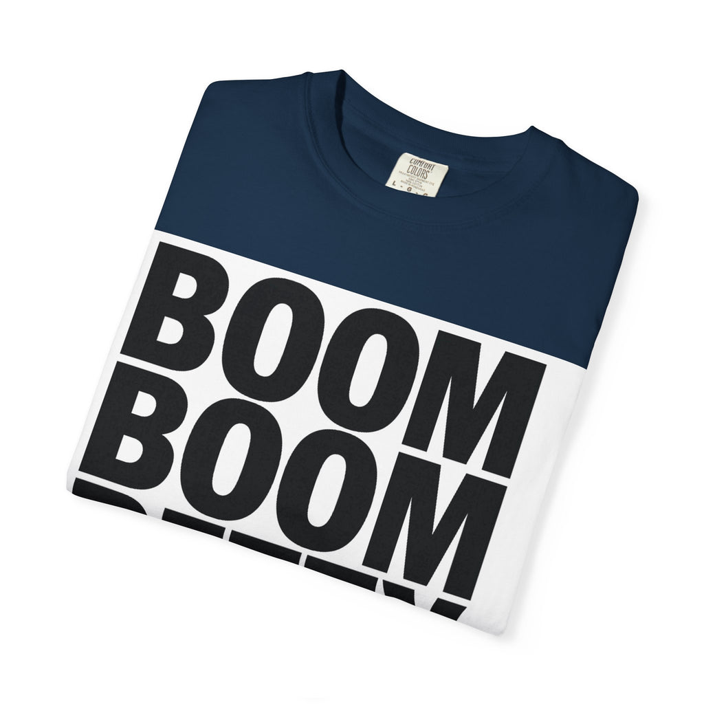 Boom Boom Betty Unisex Garment-Dyed T-shirt, Casual Tee, Cool Graphic Tee, Gift for Her, Trendy Streetwear
