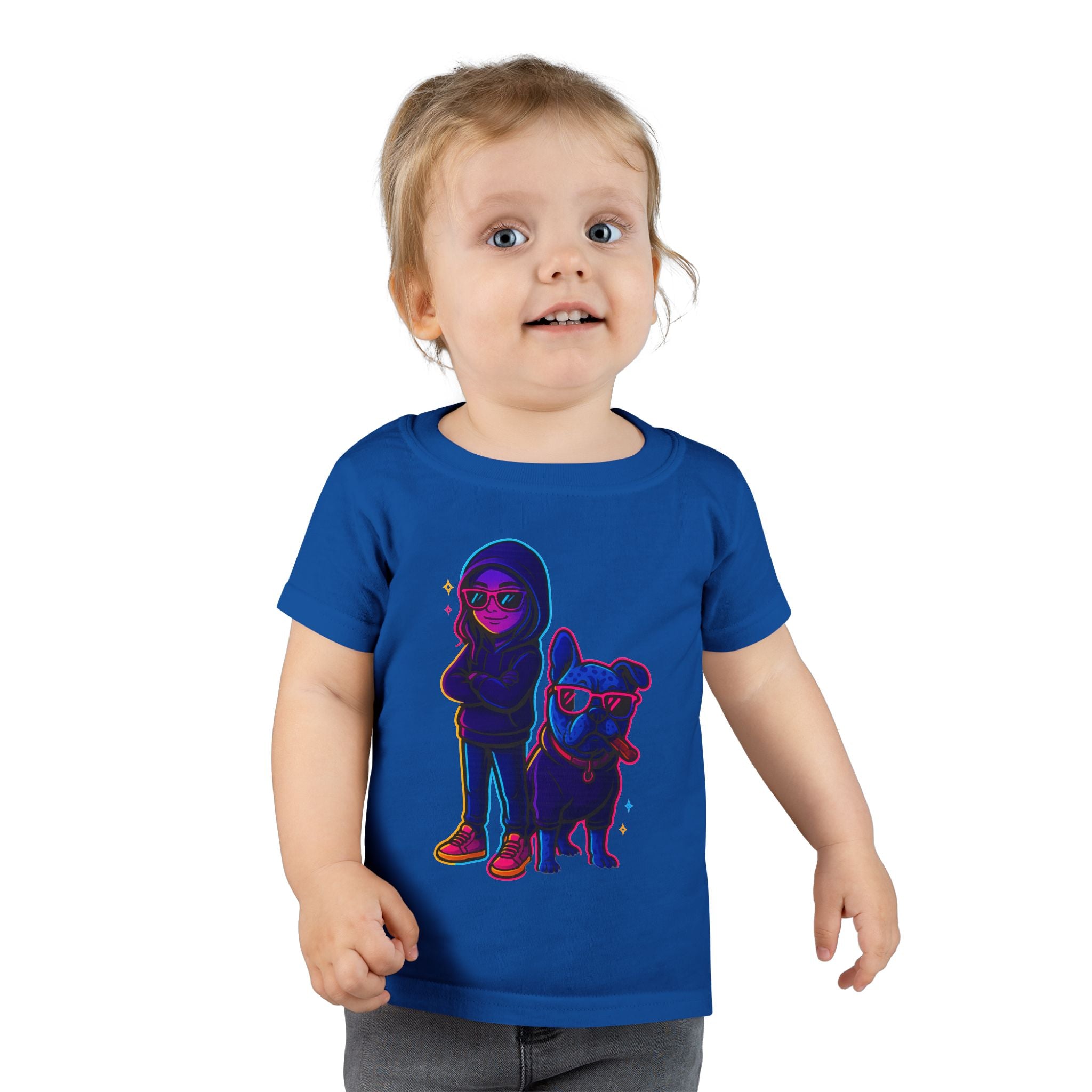 Cool Kids' Toddler T-Shirt with Fun Graphic, Bright Yellow Tee for Playful Outfits, Gifts for Boys and Girls, Summer Wardrobe Must-Have